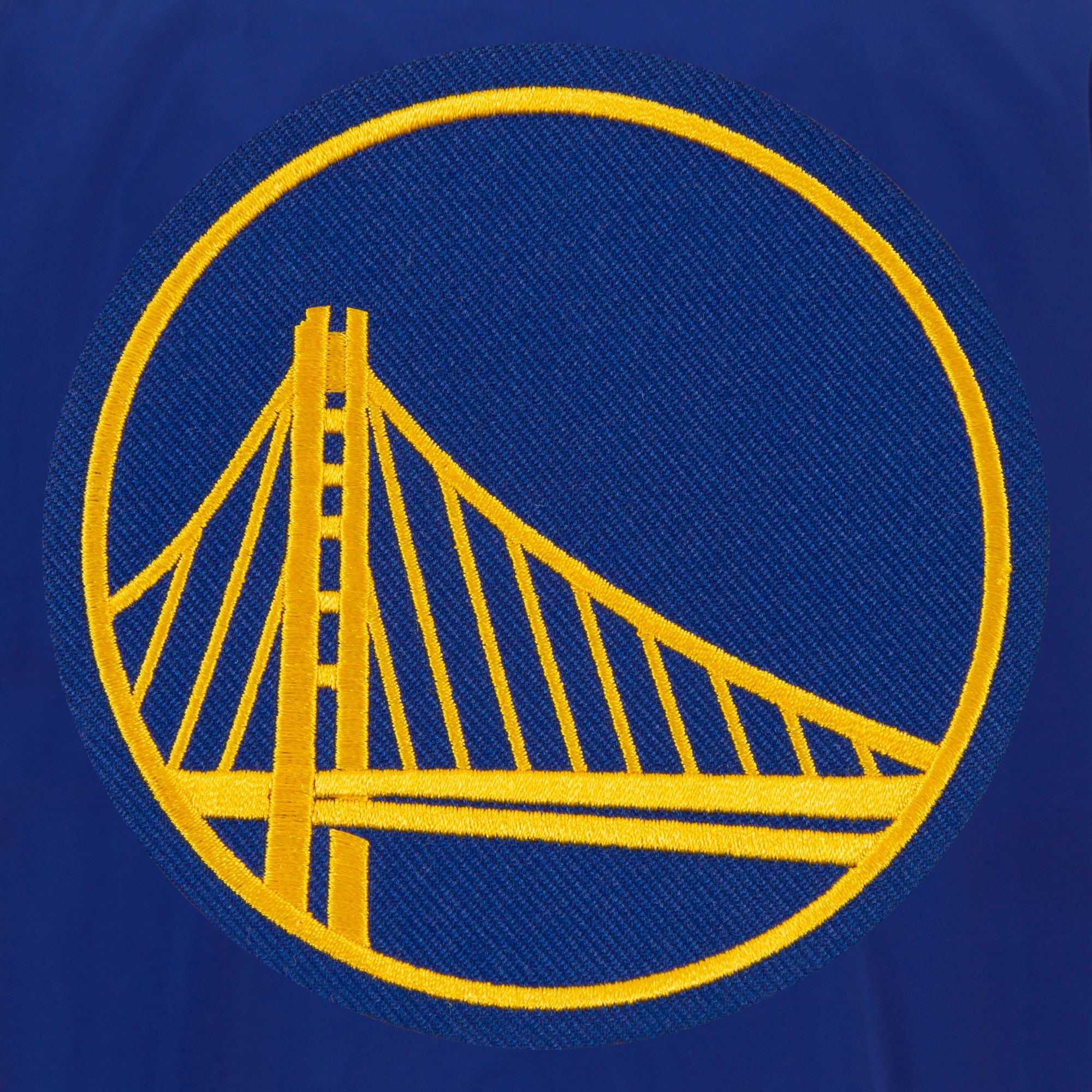 JH Design Men's Golden State Warriors Royal Bomber Jacket product image