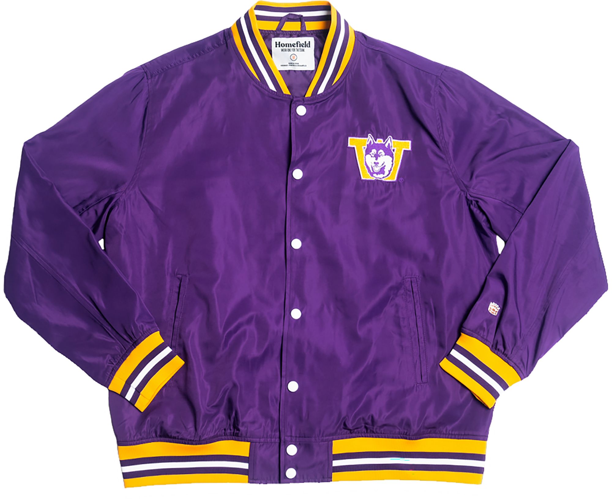Homefield Men's Washington Huskies Purple Bomber Jacket product image