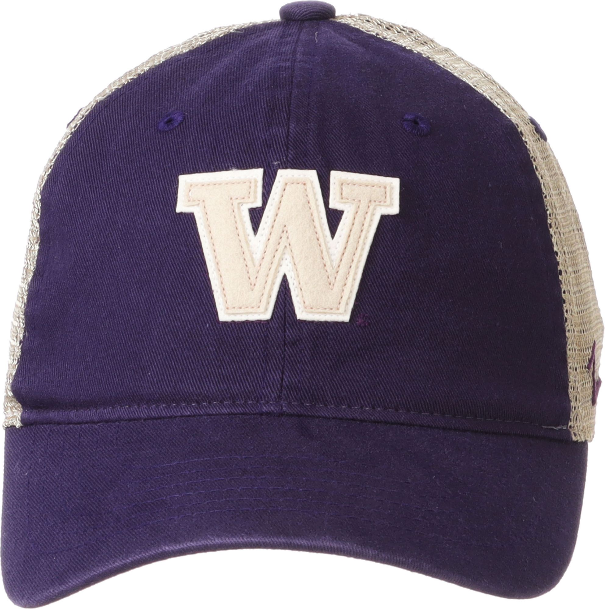 Zephyr Men's Washington Huskies Purple Hawthorne Adjustable Trucker Hat product image