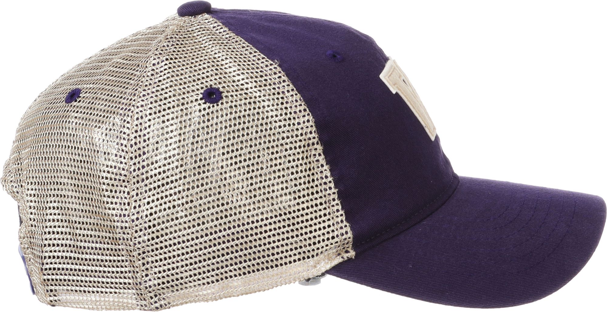 Zephyr Men's Washington Huskies Purple Hawthorne Adjustable Trucker Hat product image