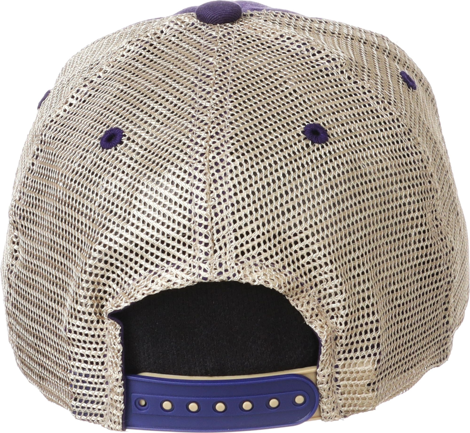 Zephyr Men's Washington Huskies Purple Hawthorne Adjustable Trucker Hat product image