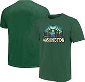 Image One Men's Washington Desert Rainbow Sunset Graphic T-Shirt product image