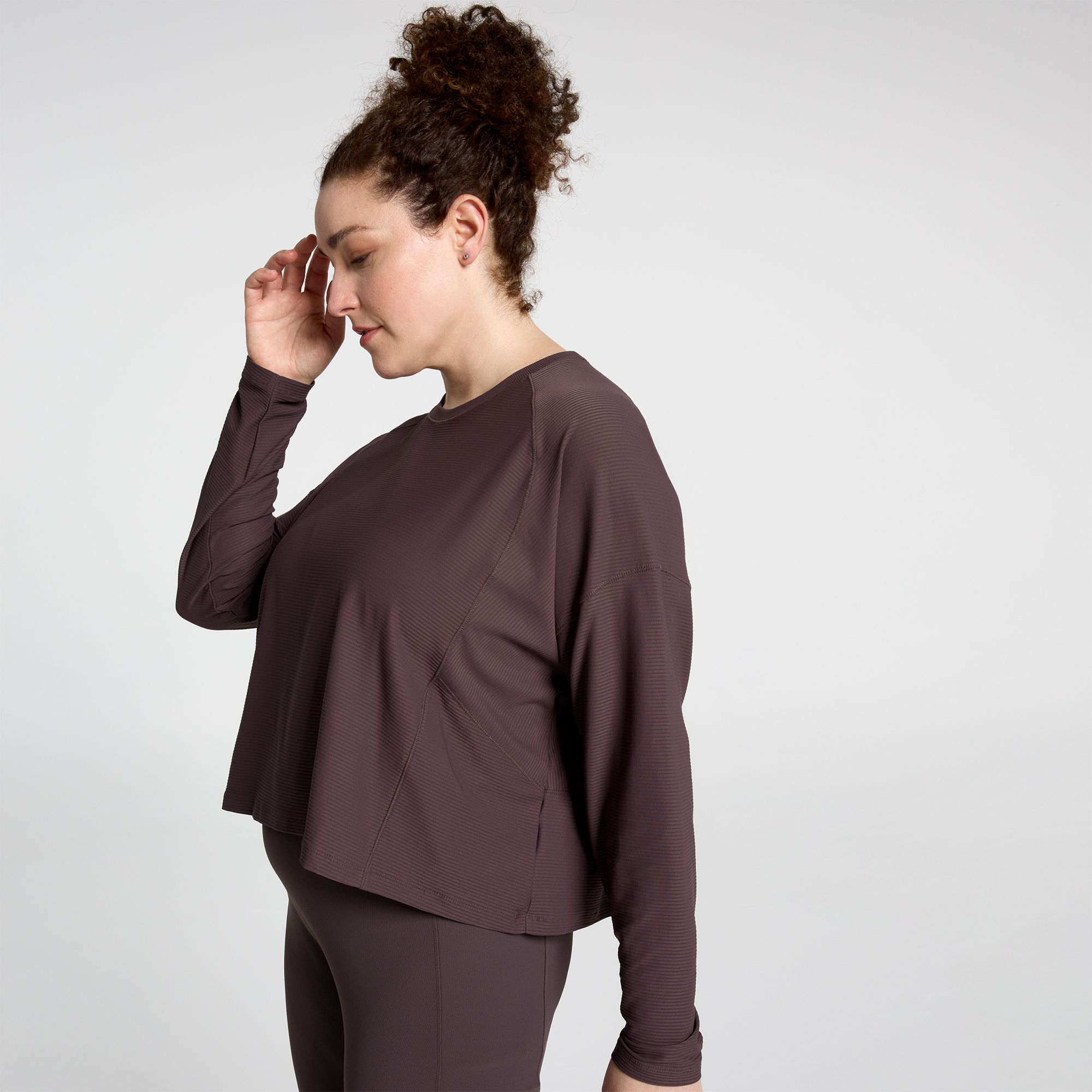 CALIA Women's Renew Long Sleeve Crop Tee product image