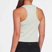 CALIA by Carrie Underwood Women's Cropped Rib Racerback Tank Top product image