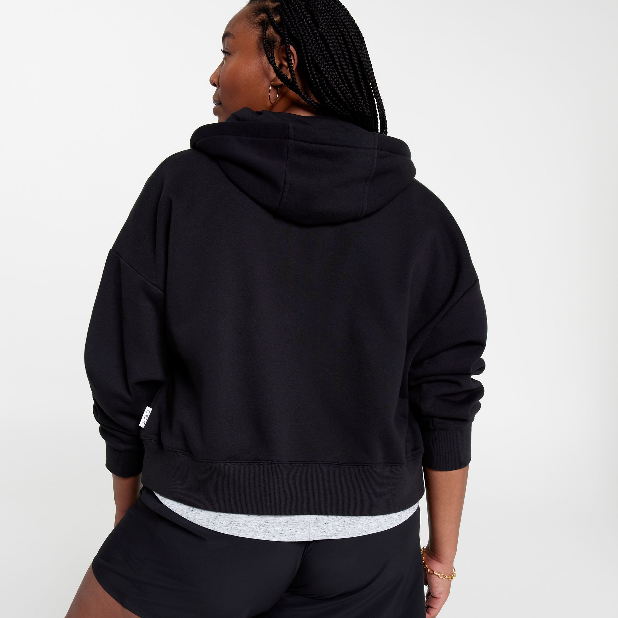CALIA Women's Cropped Zip Hoodie product image