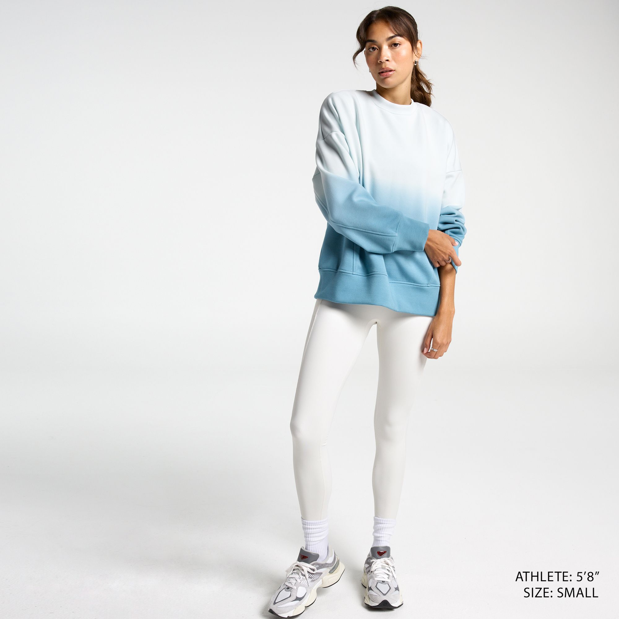 CALIA Women's Soft Scuba Brushed Fleece Crew Sweatshirt product image