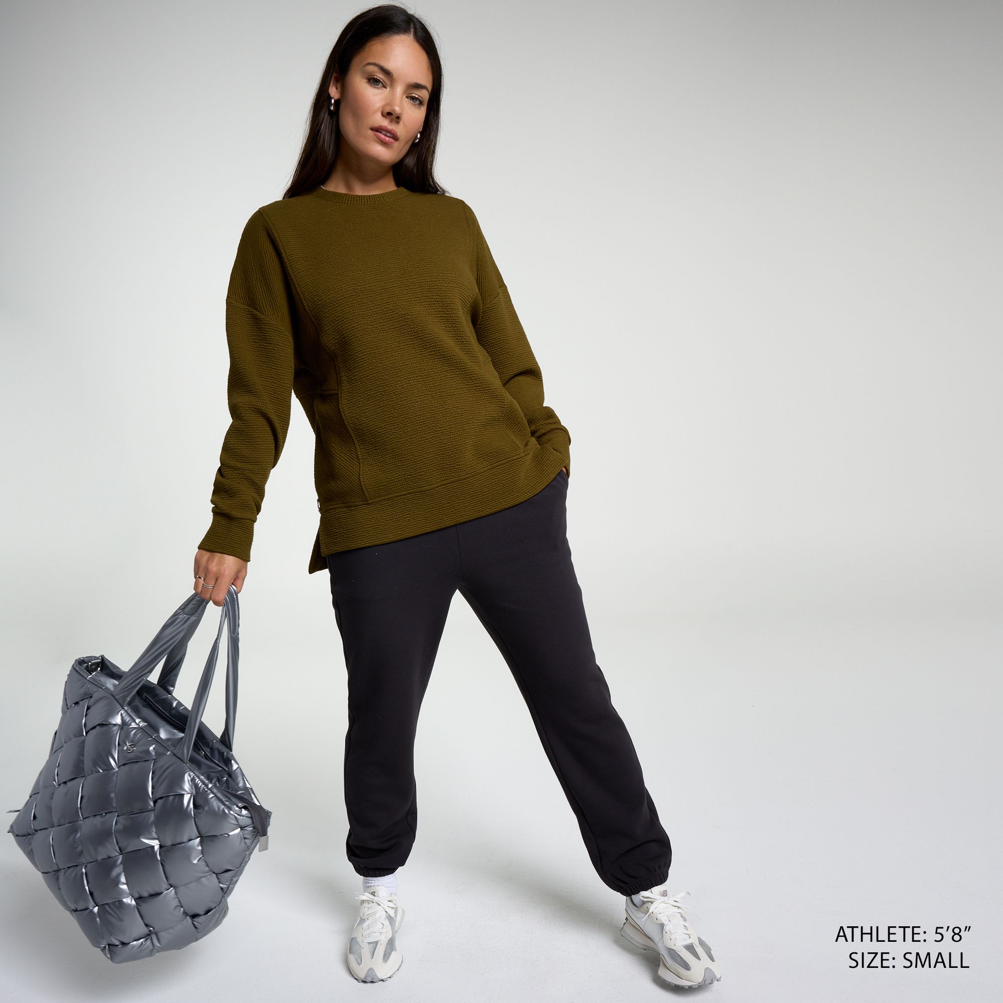 CALIA Women's Soft Scuba Brushed Fleece Cinch Jogger product image