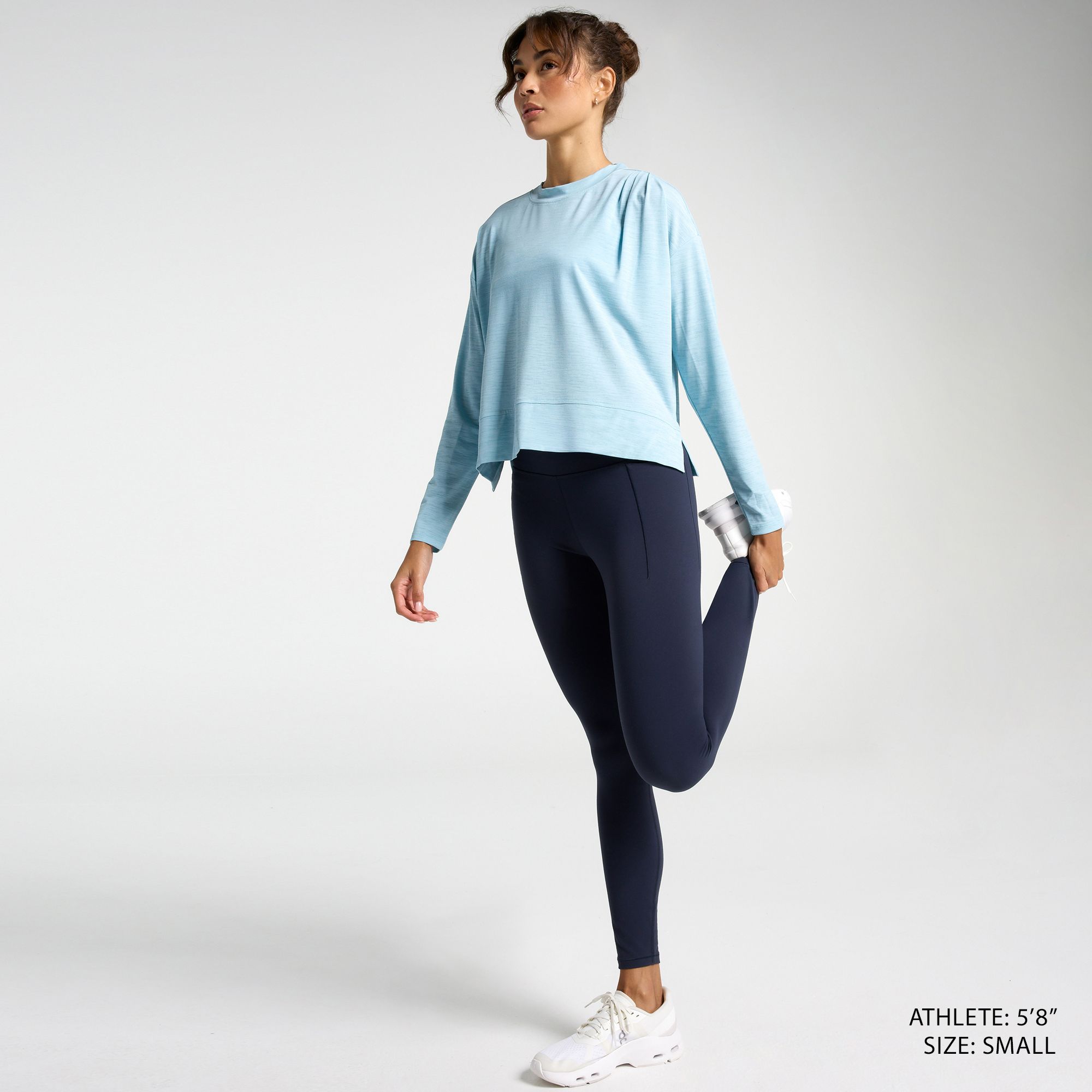 CALIA Women's Pleat Shoulder Long Sleeve Shirt product image