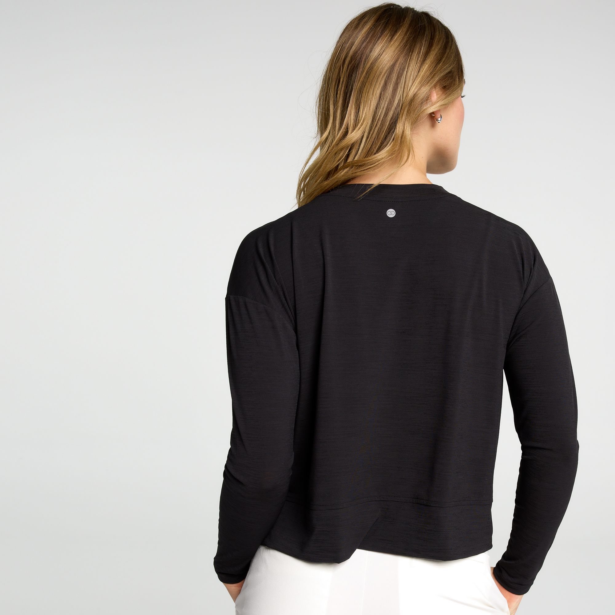 CALIA Women's Pleat Shoulder Long Sleeve Shirt product image