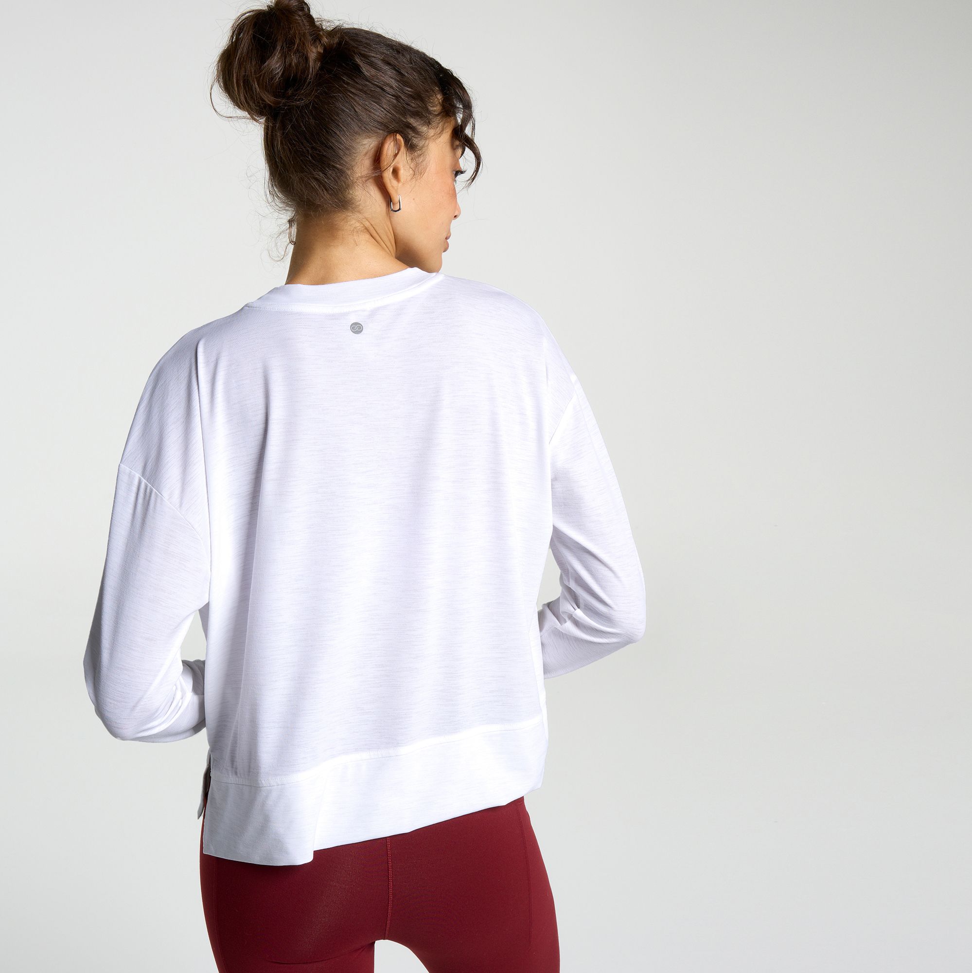 CALIA Women's Pleat Shoulder Long Sleeve Shirt product image