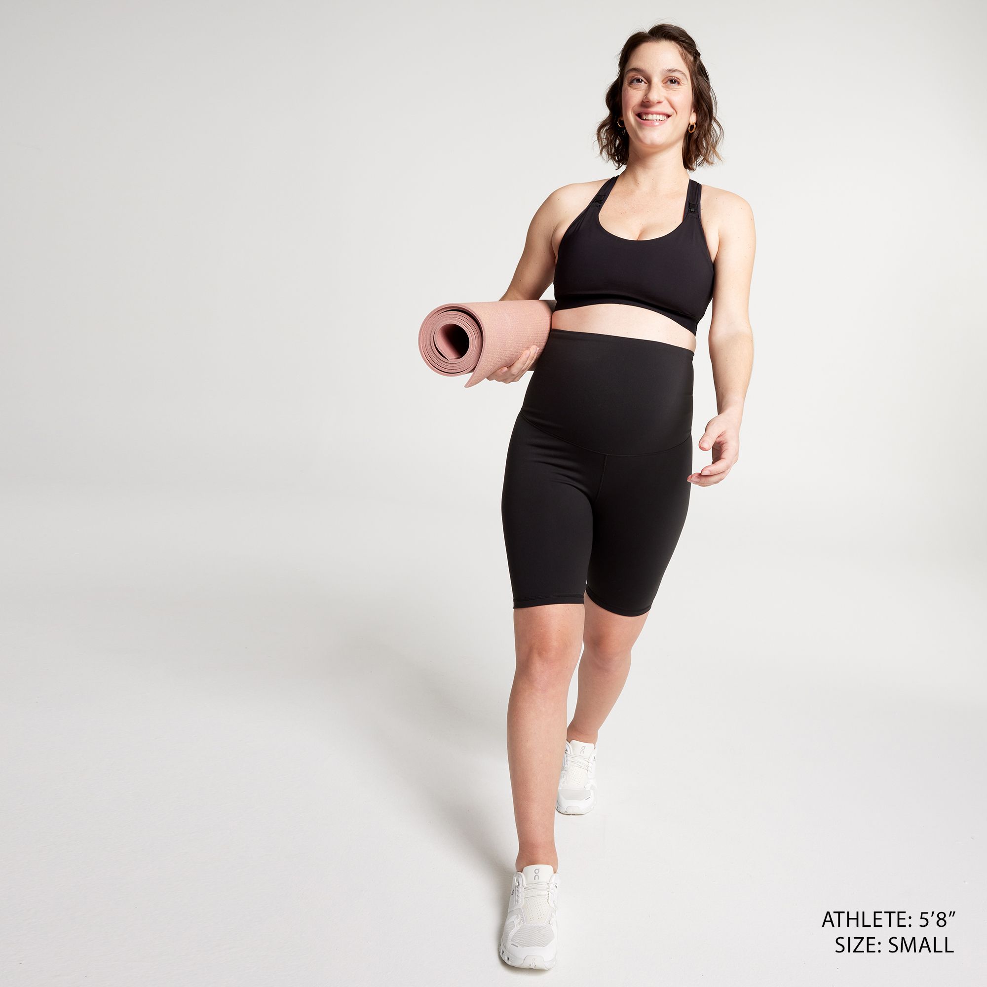 CALIA Women's Essential Maternity 7" Bike Shorts product image