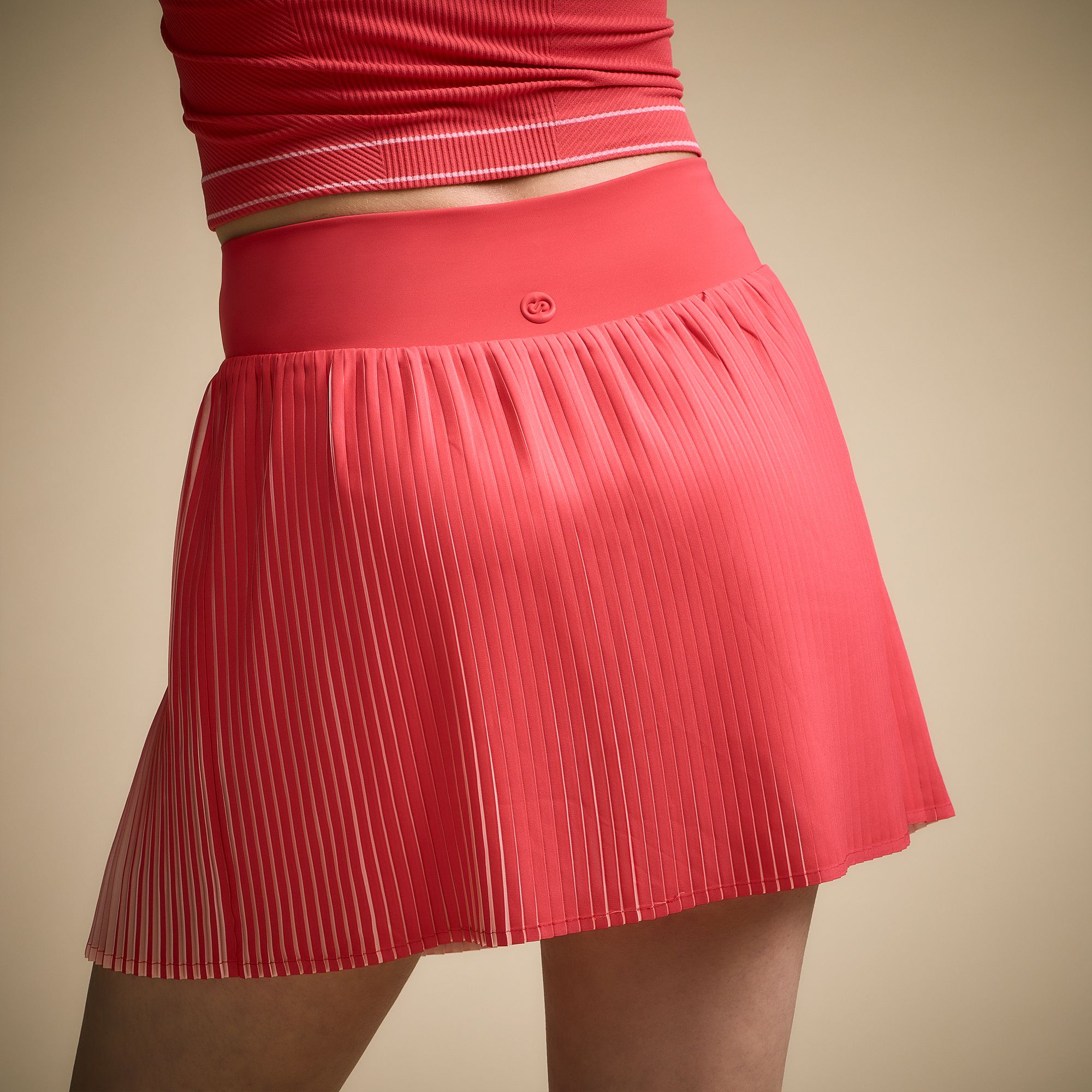 CALIA Women's High Rise Curved Pleated Skort product image