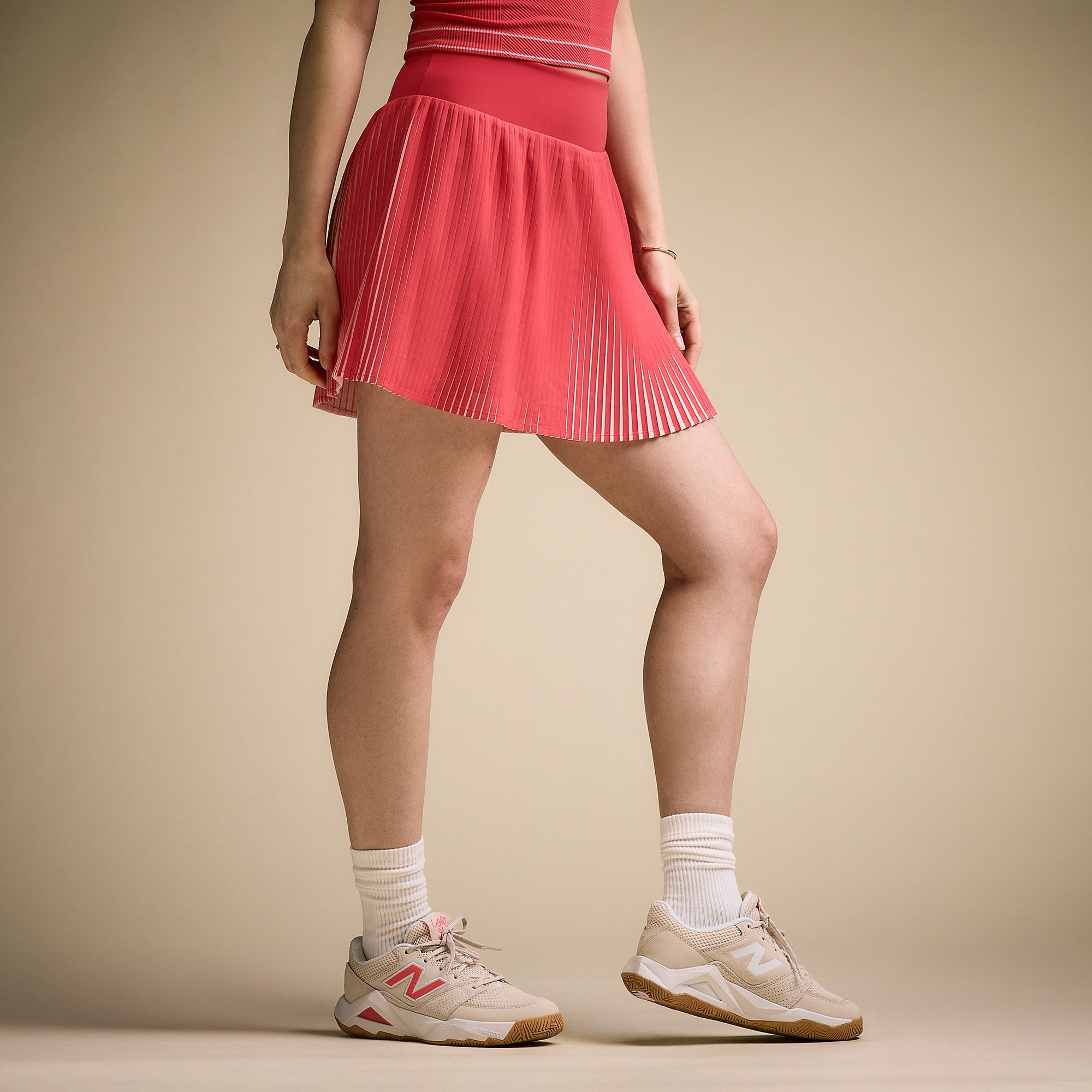 CALIA Women's High Rise Curved Pleated Skort product image