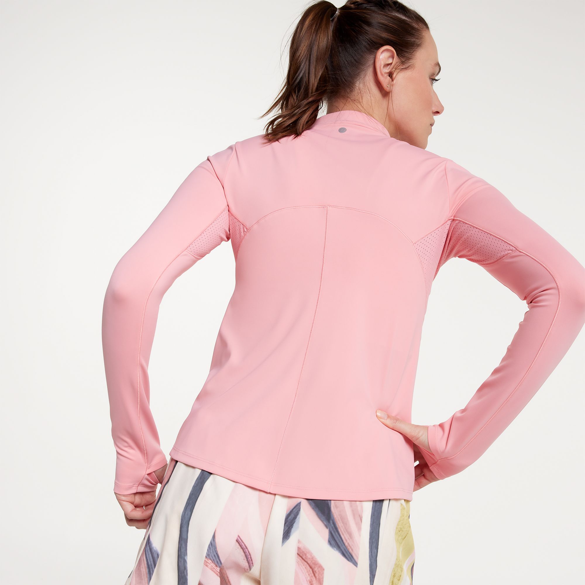 CALIA Women's Run Long Sleeve 1/4 Zip Pullover