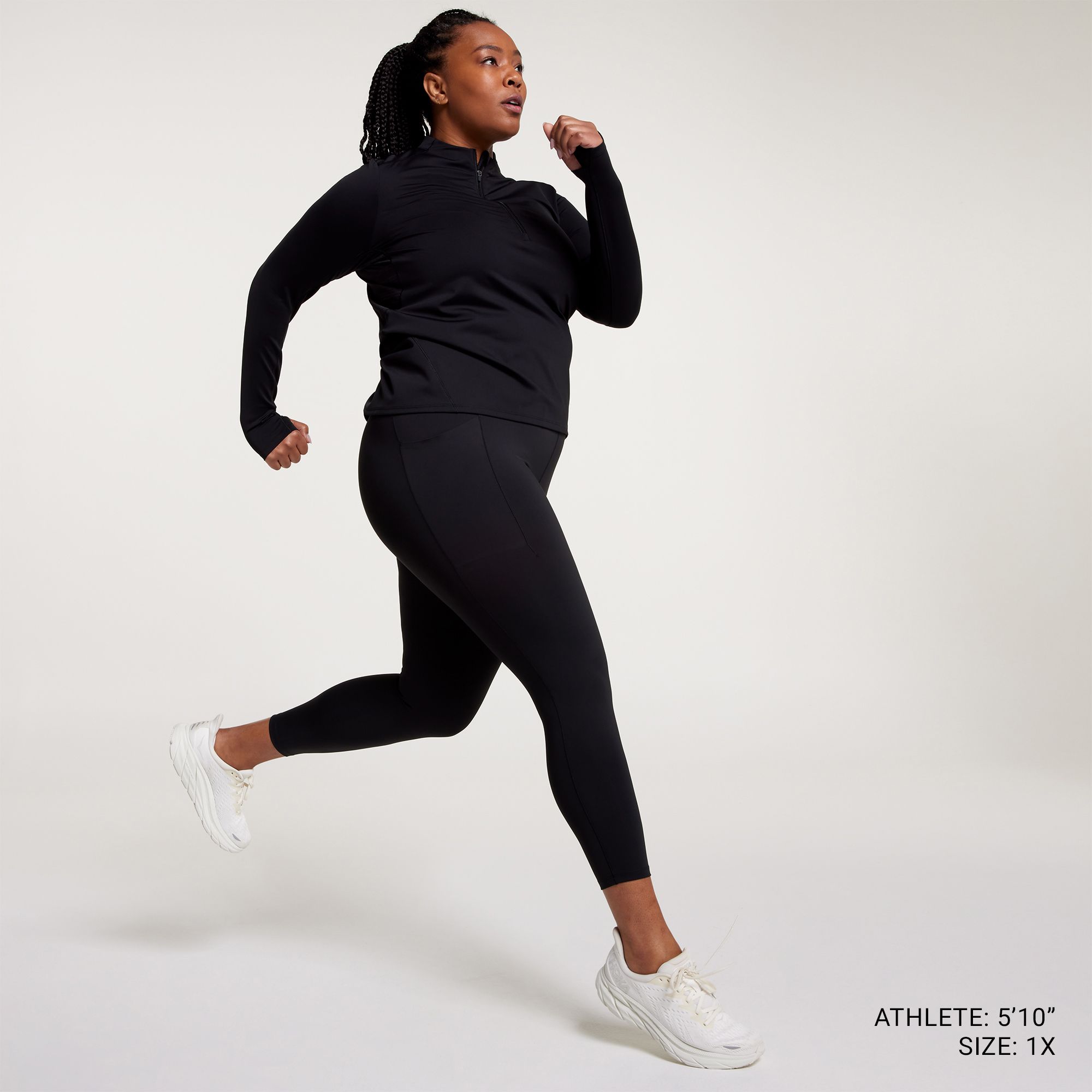 CALIA Women's Run Long Sleeve 1/4 Zip Pullover product image