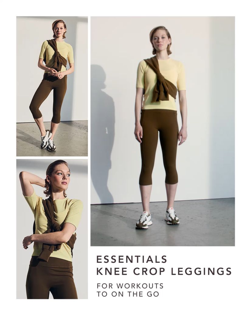 CALIA Women's Essentials Knee Crop Legging product image