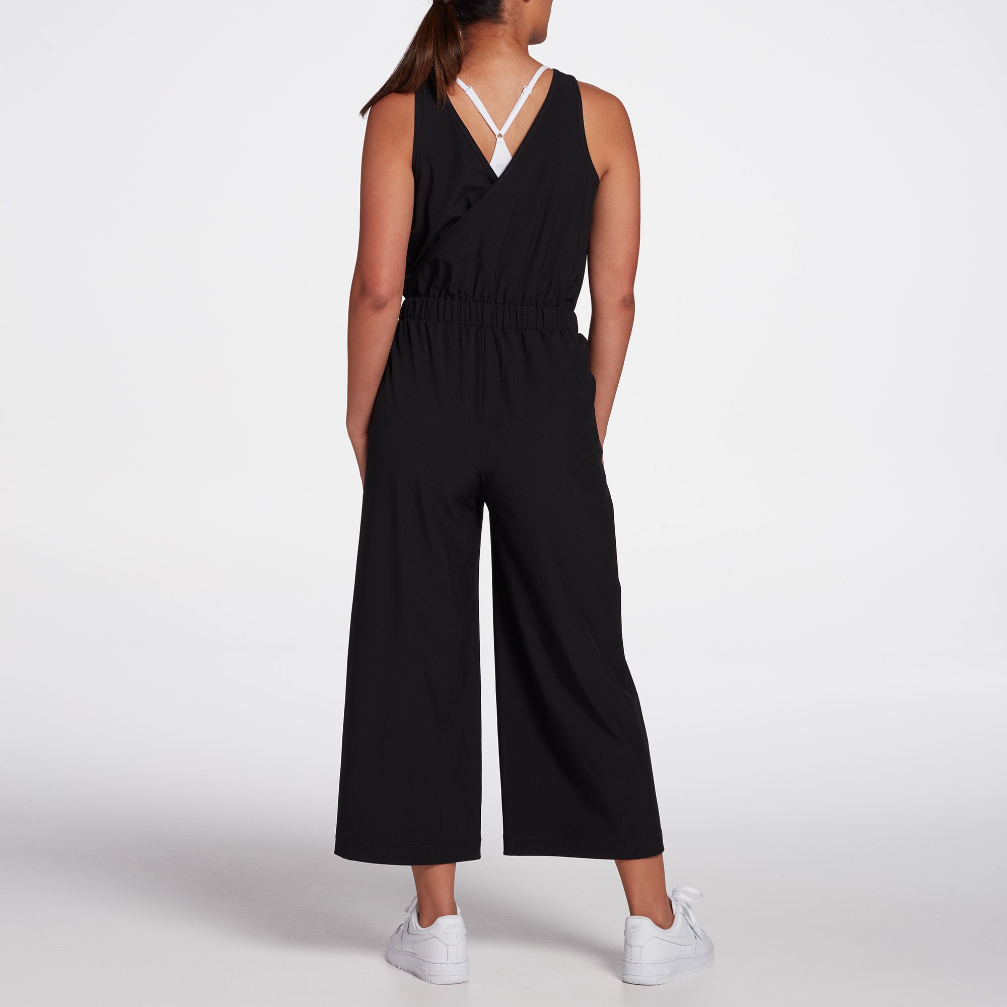 CALIA Women's Wide Leg Overlap Jumpsuit product image
