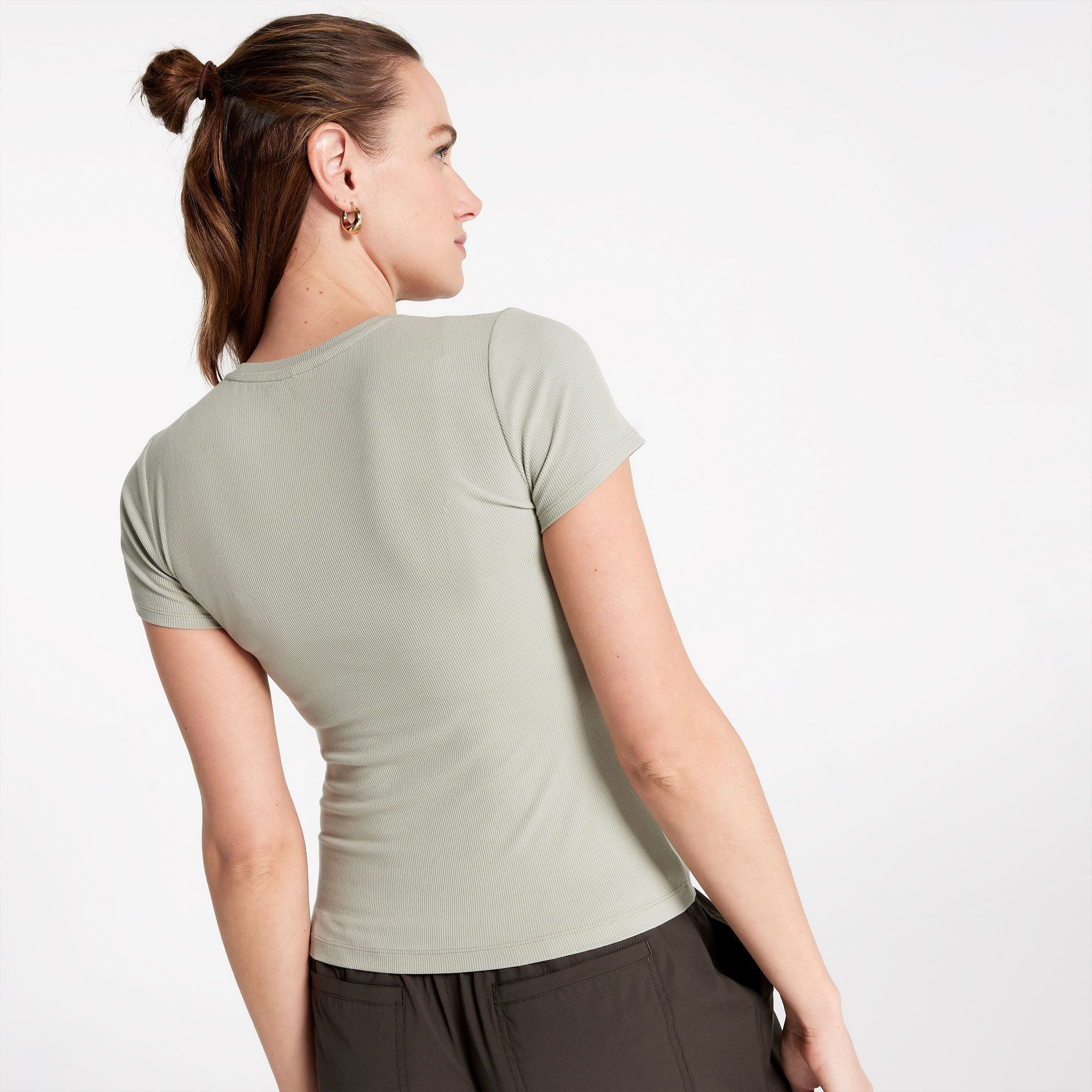 CALIA Women's Everyday Rib Short Sleeve Tee product image