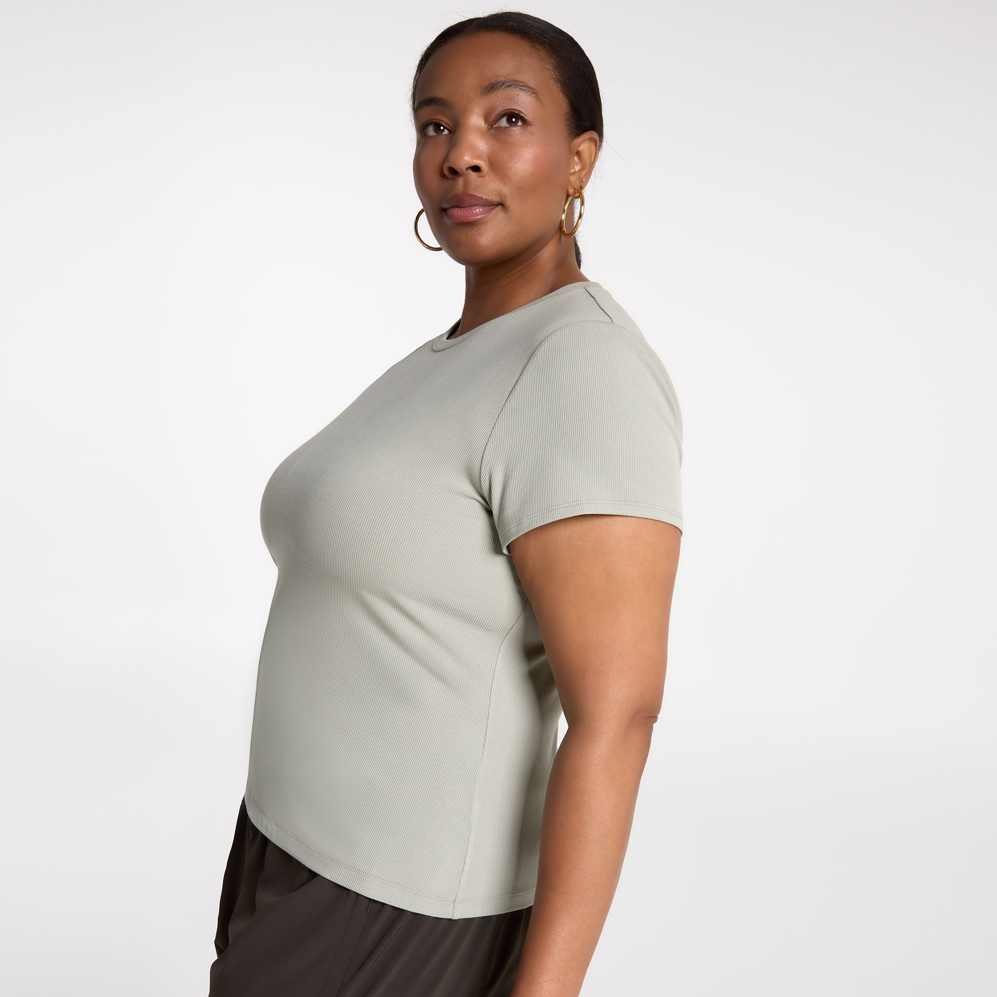 CALIA Women's Everyday Rib Short Sleeve Tee product image