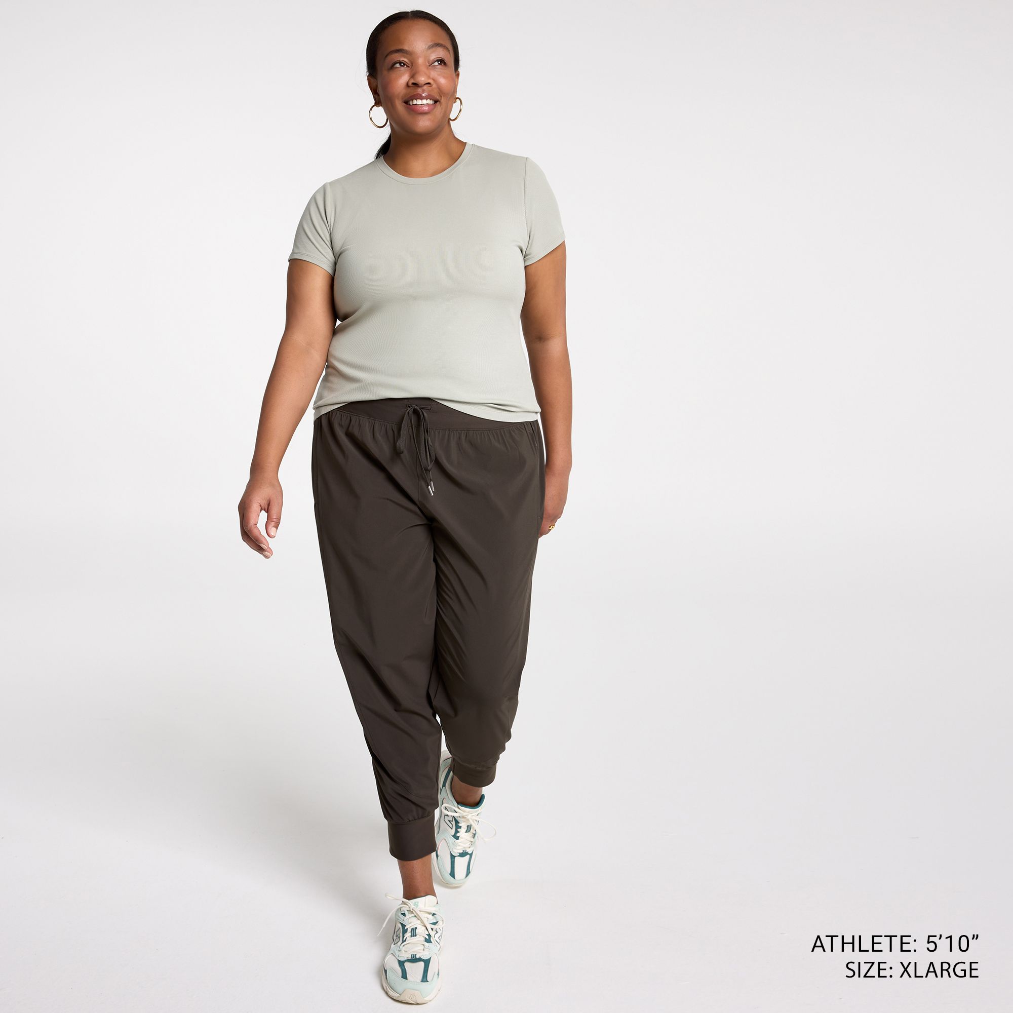 CALIA Women's Everyday Rib Short Sleeve Tee product image