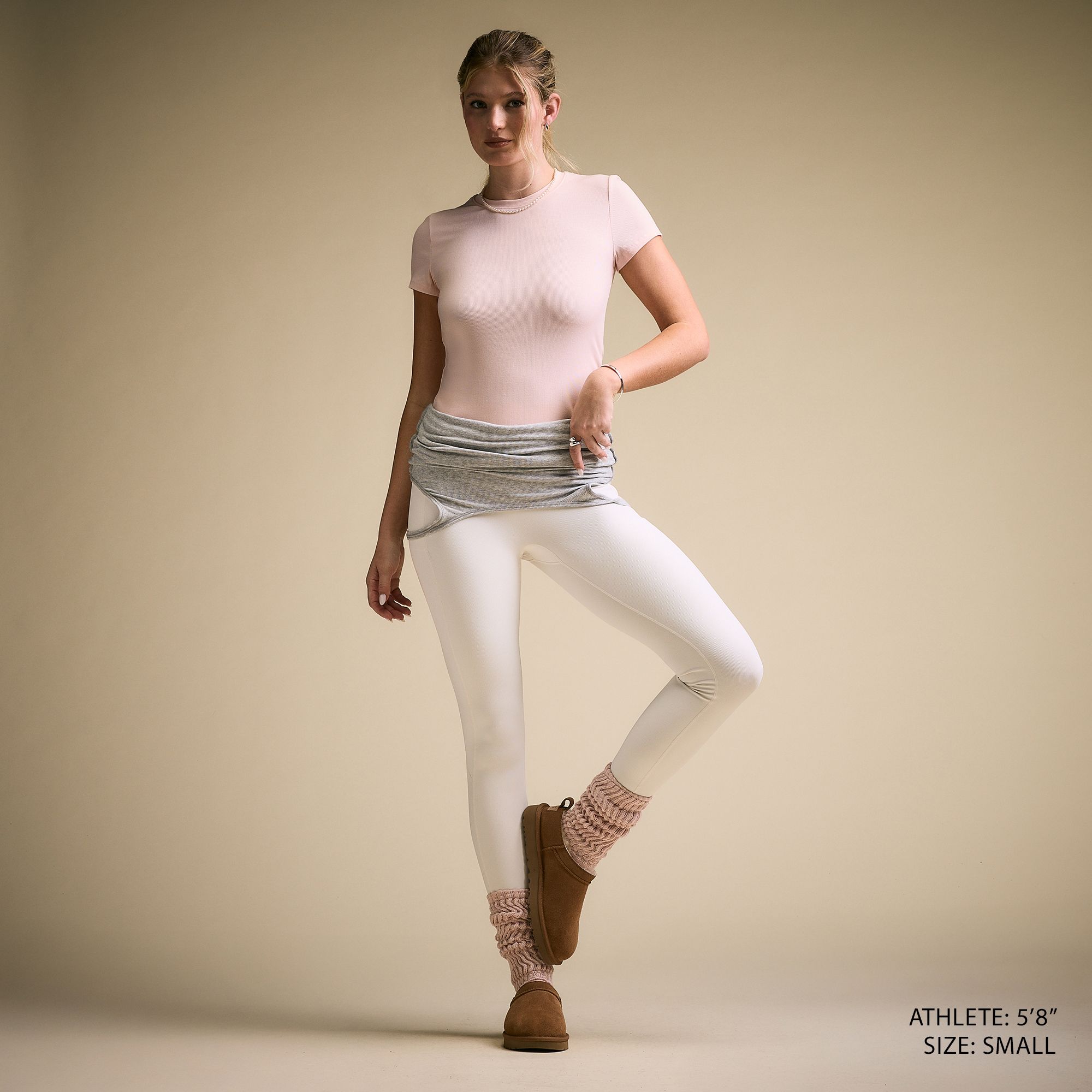 CALIA Women's Everyday Rib Short Sleeve Tee product image