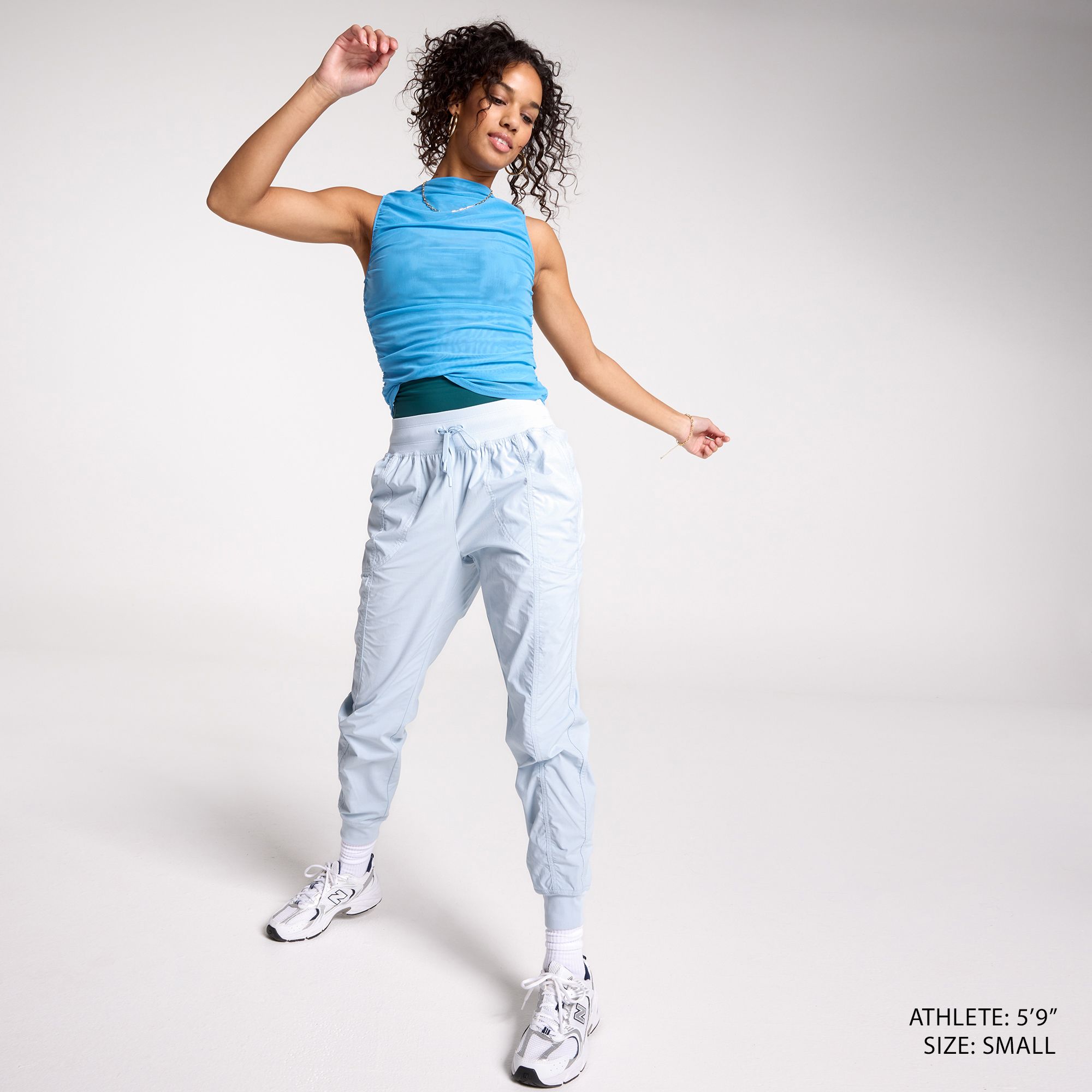 CALIA Women's Ruched Mock Neck Tank product image