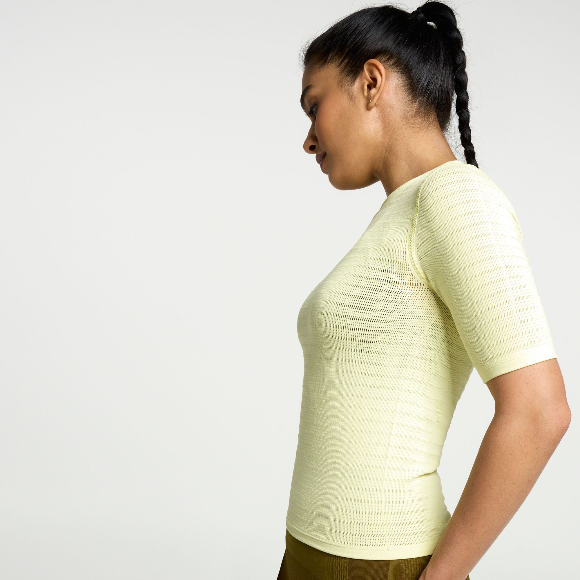 CALIA Women's Seamless Crop Elbow Tee product image