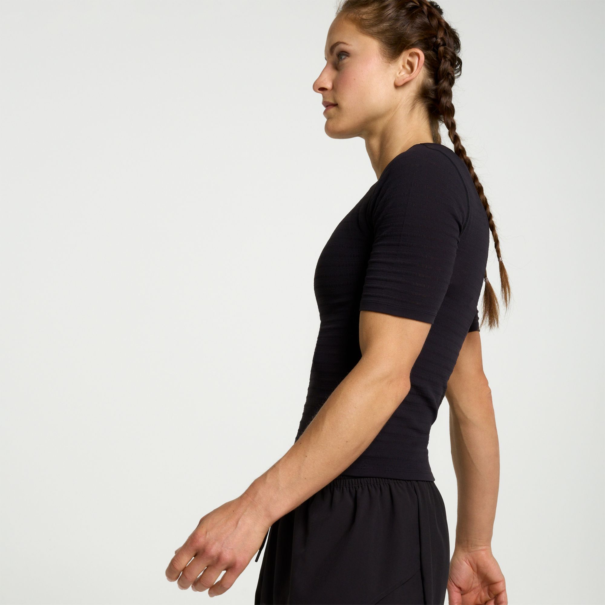 CALIA Women's Seamless Crop Elbow Tee product image