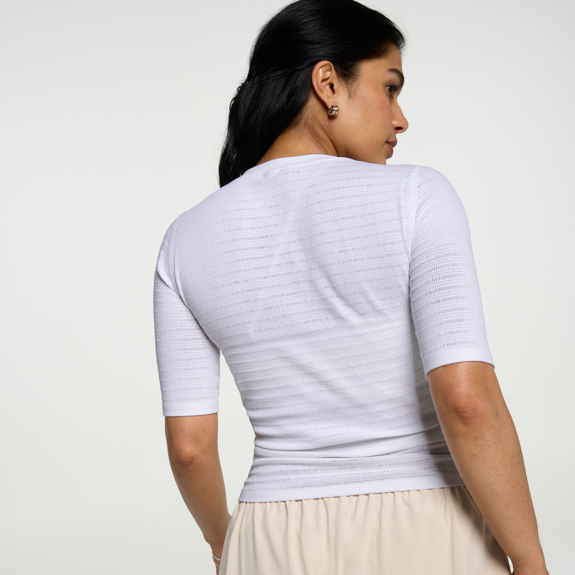 CALIA Women's Seamless Crop Elbow Tee product image