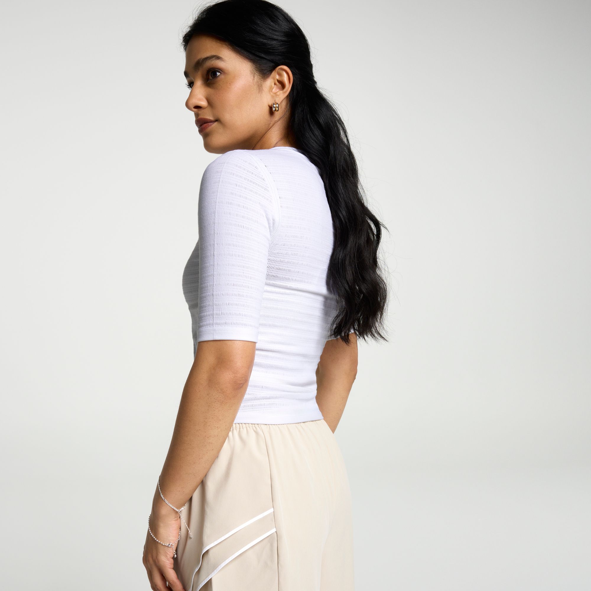 CALIA Women's Seamless Crop Elbow Tee product image