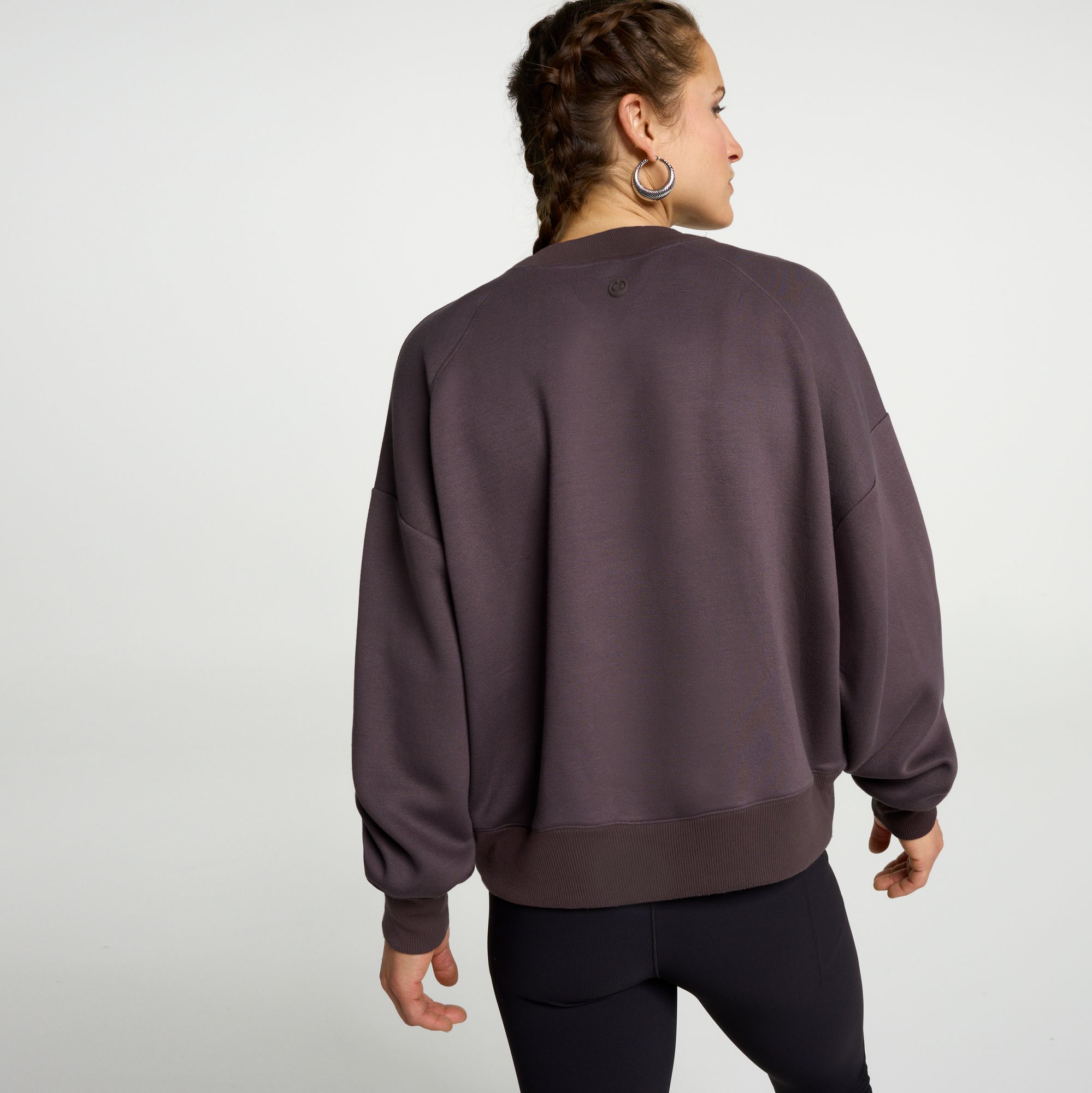 CALIA Women's Pique Scuba Logo Crewneck product image