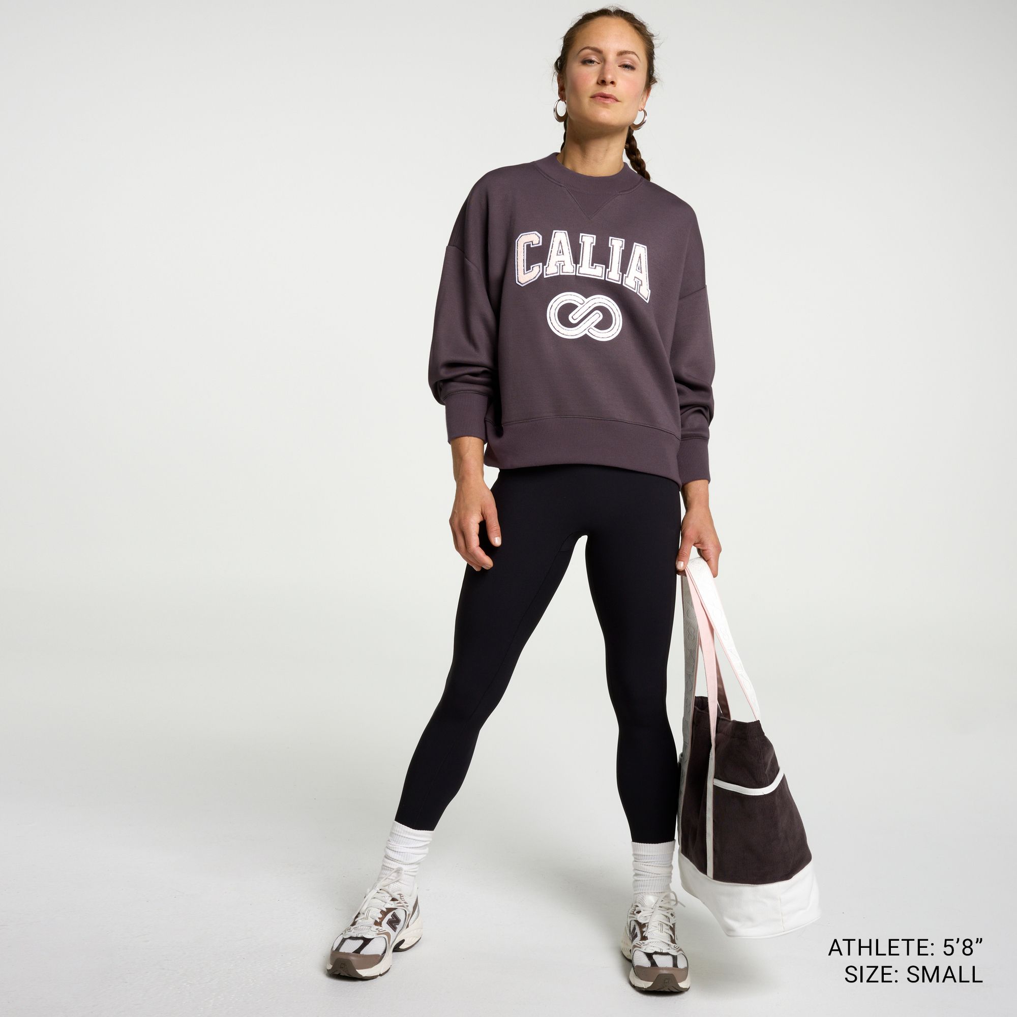 CALIA Women's Pique Scuba Logo Crewneck product image