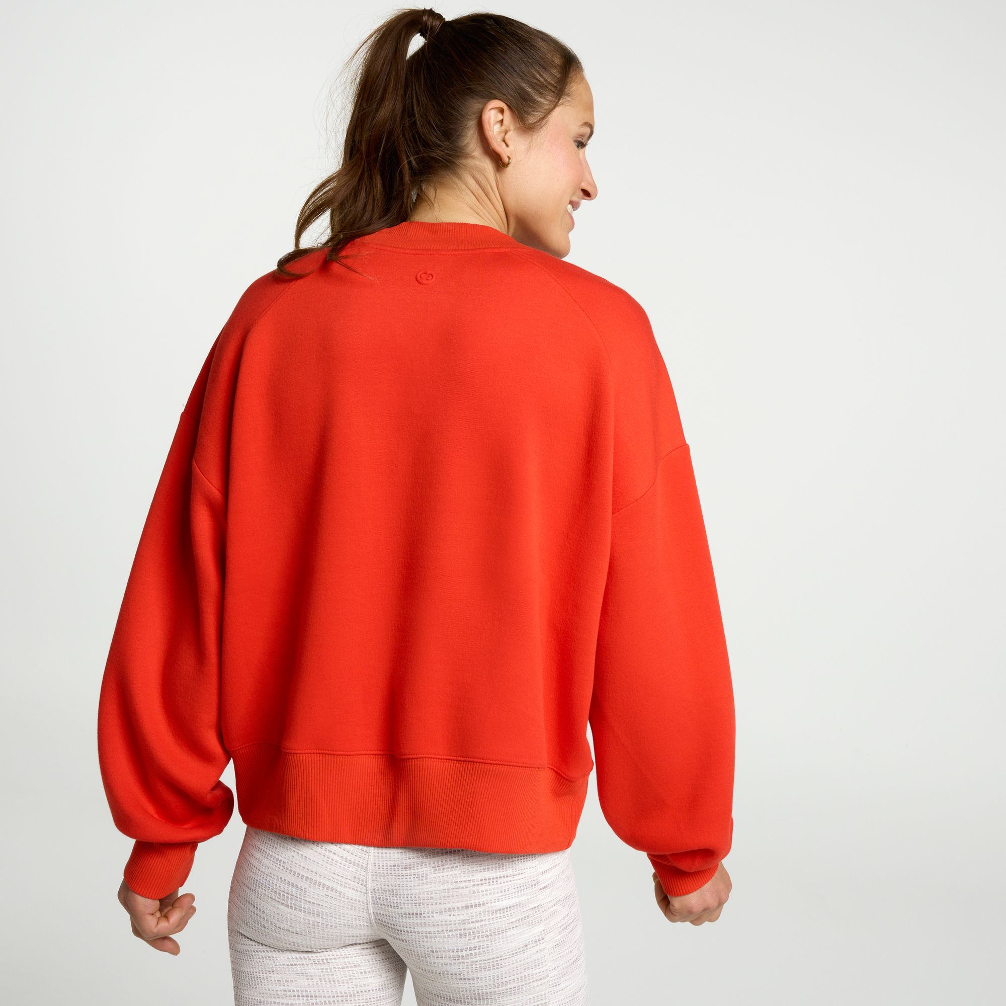 CALIA Women's Pique Scuba Logo Crewneck product image