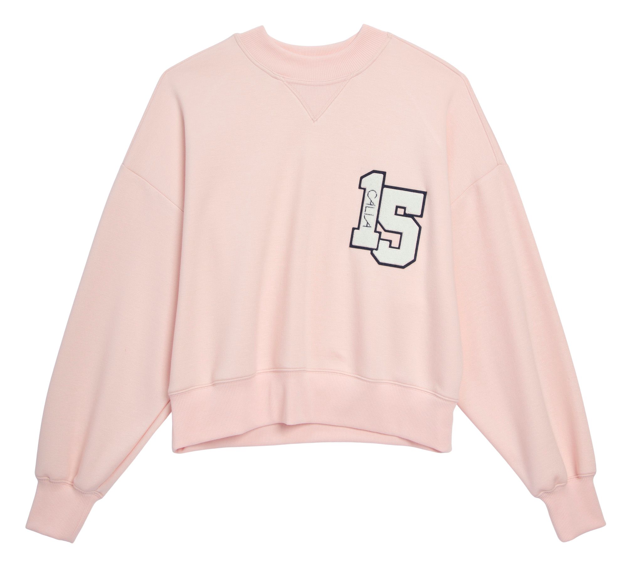 CALIA Women's Pique Scuba Logo Crewneck product image