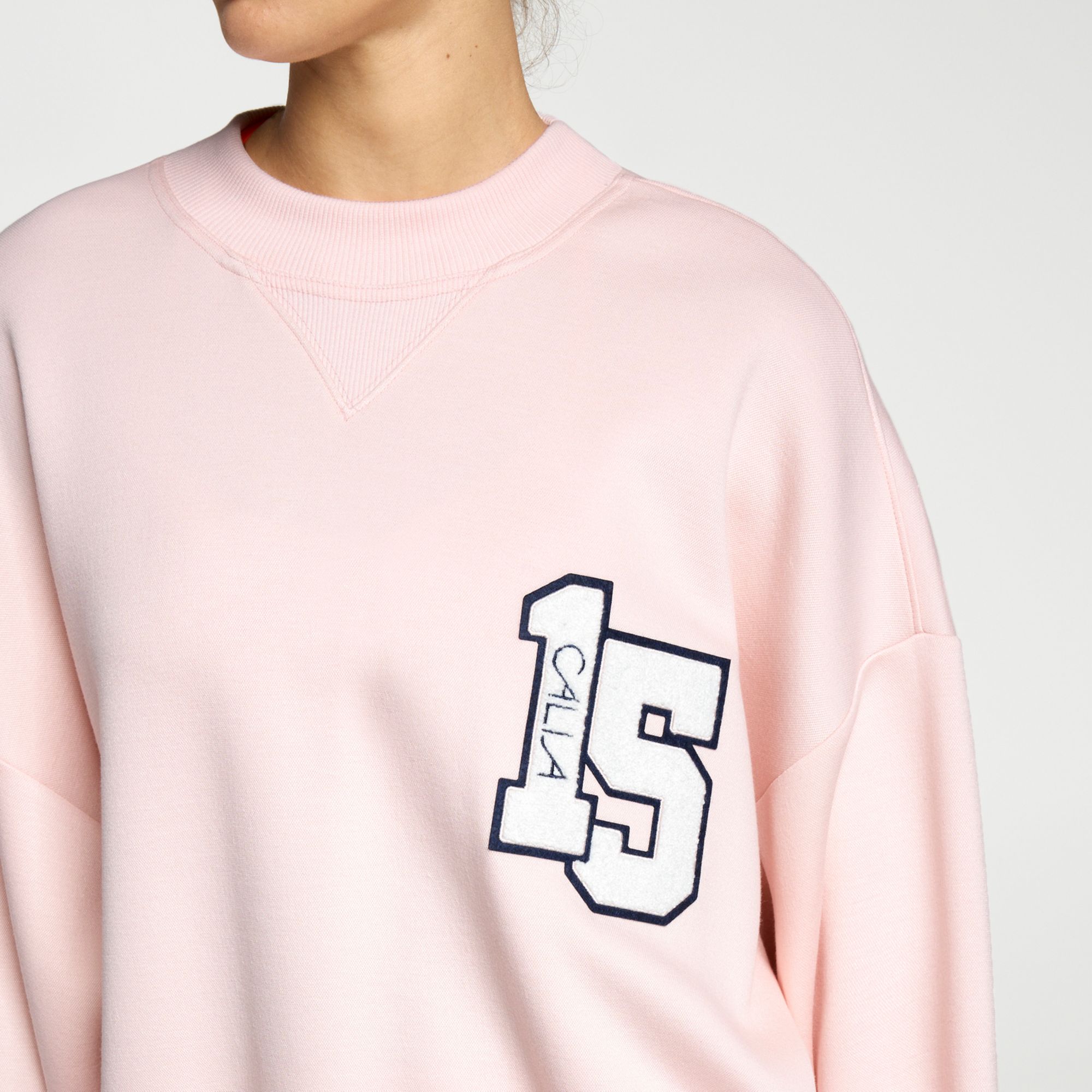 CALIA Women's Pique Scuba Logo Crewneck product image