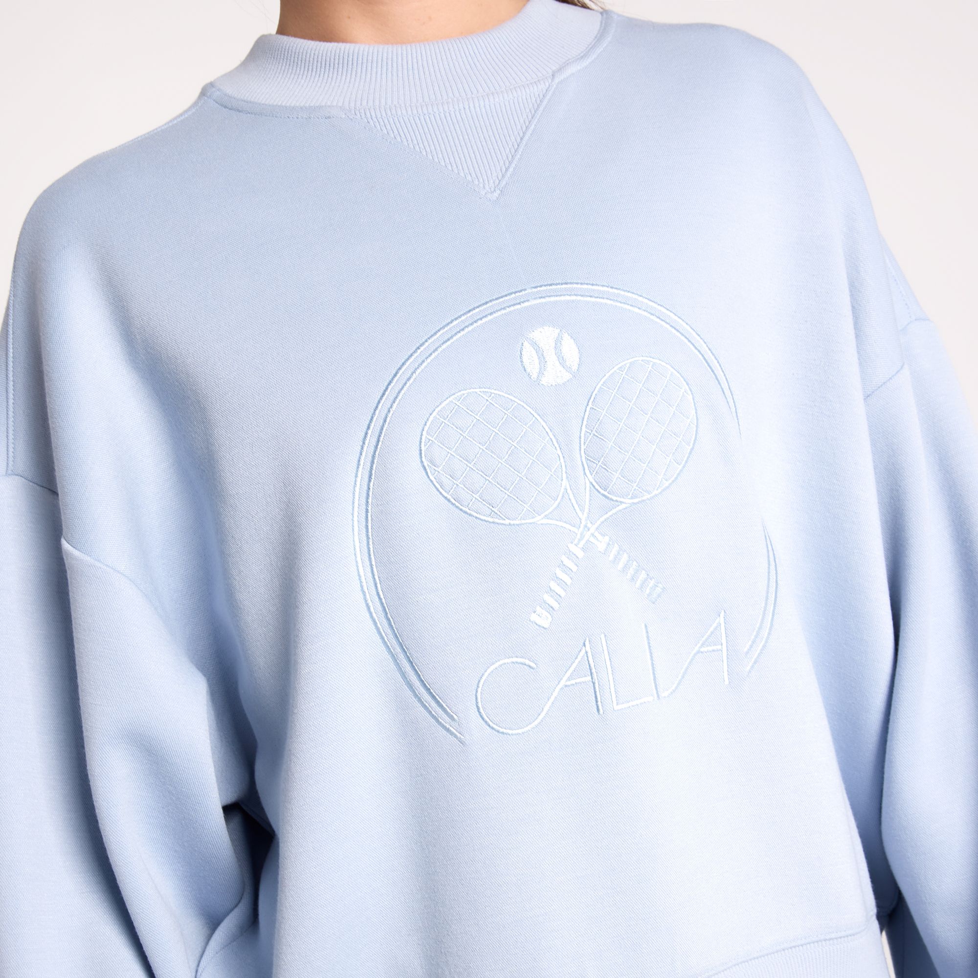 CALIA Women's Pique Scuba Crew Neck product image