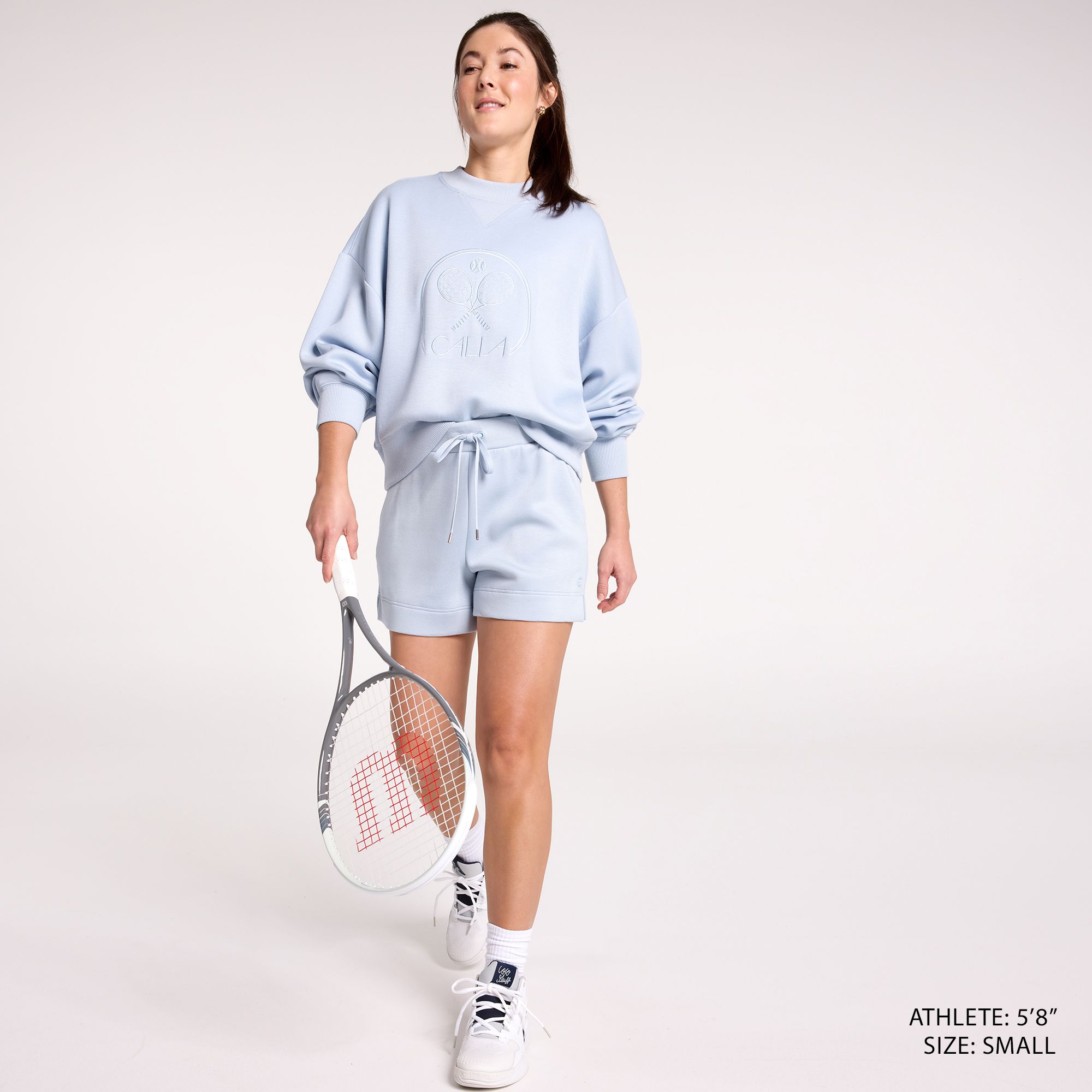 CALIA Women's Pique Scuba Crew Neck product image