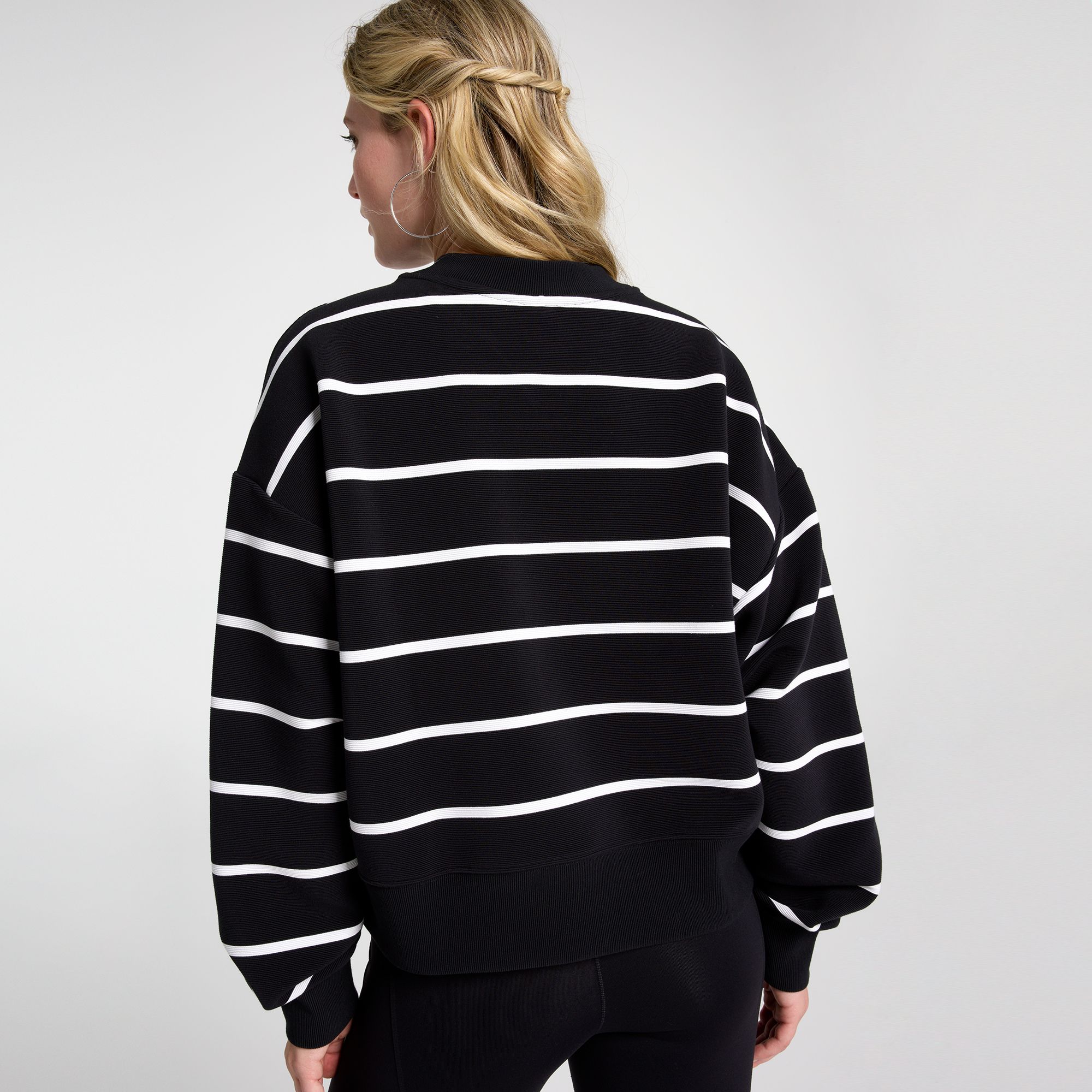 CALIA Women's Soft Scuba Ottoman Crew Neck product image