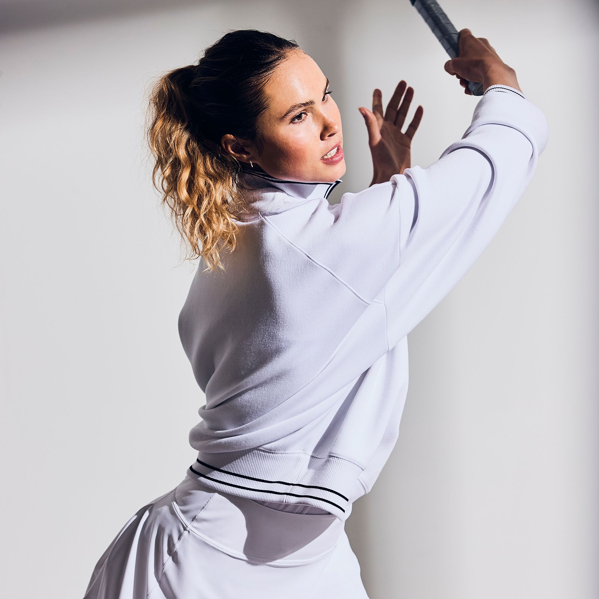 CALIA Women's Pique Scuba Crew Neck product image