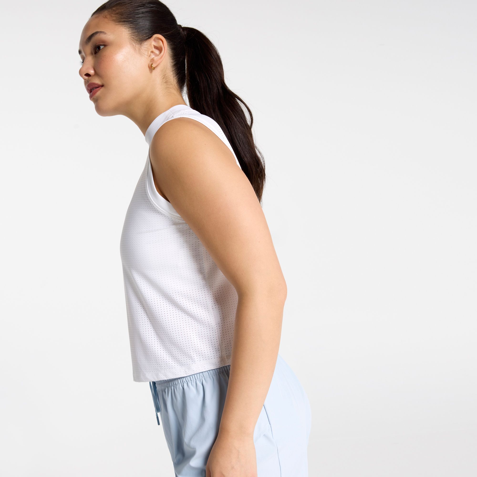 CALIA Women's Open Mesh Mock Neck Tank product image