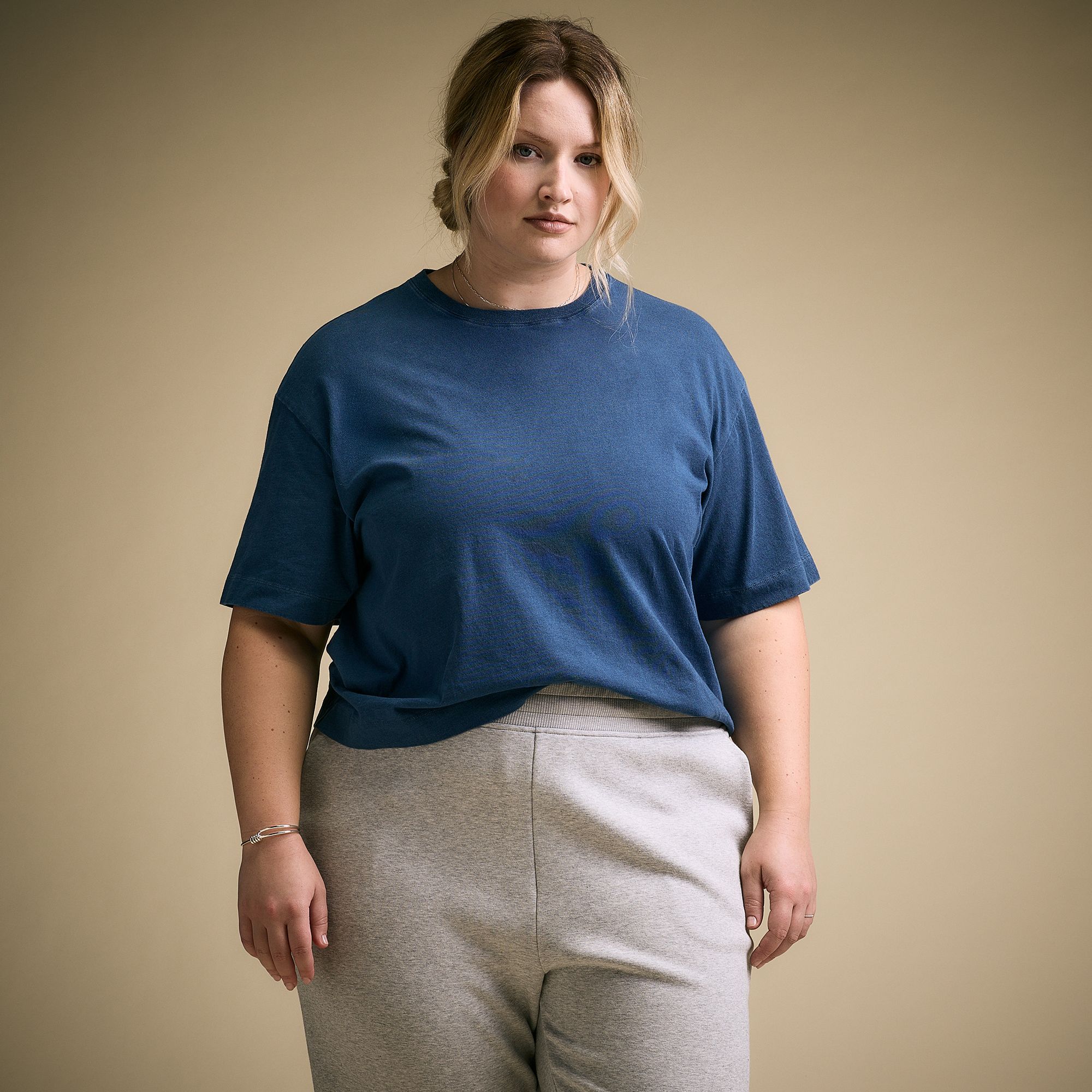 CALIA Women's Everyday Slub Boxy Crew product image