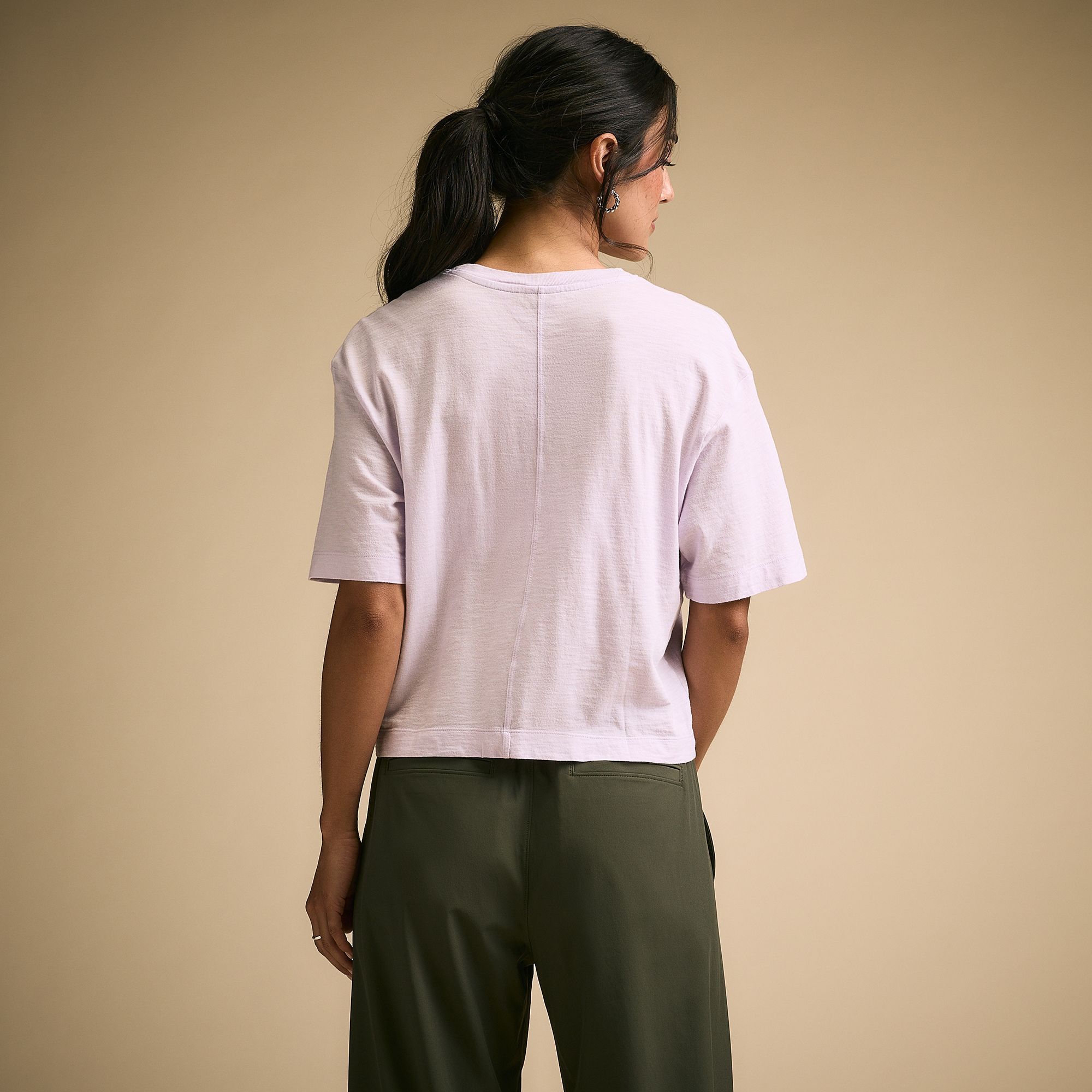 CALIA Women's Everyday Slub Boxy Crew product image