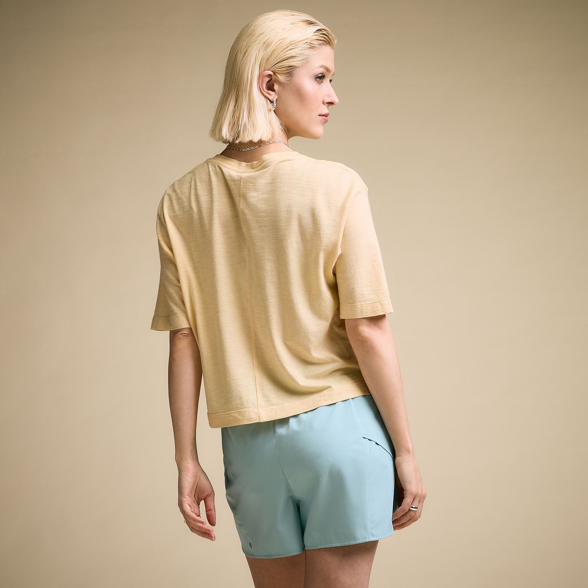CALIA Women's Everyday Slub Boxy Crew product image