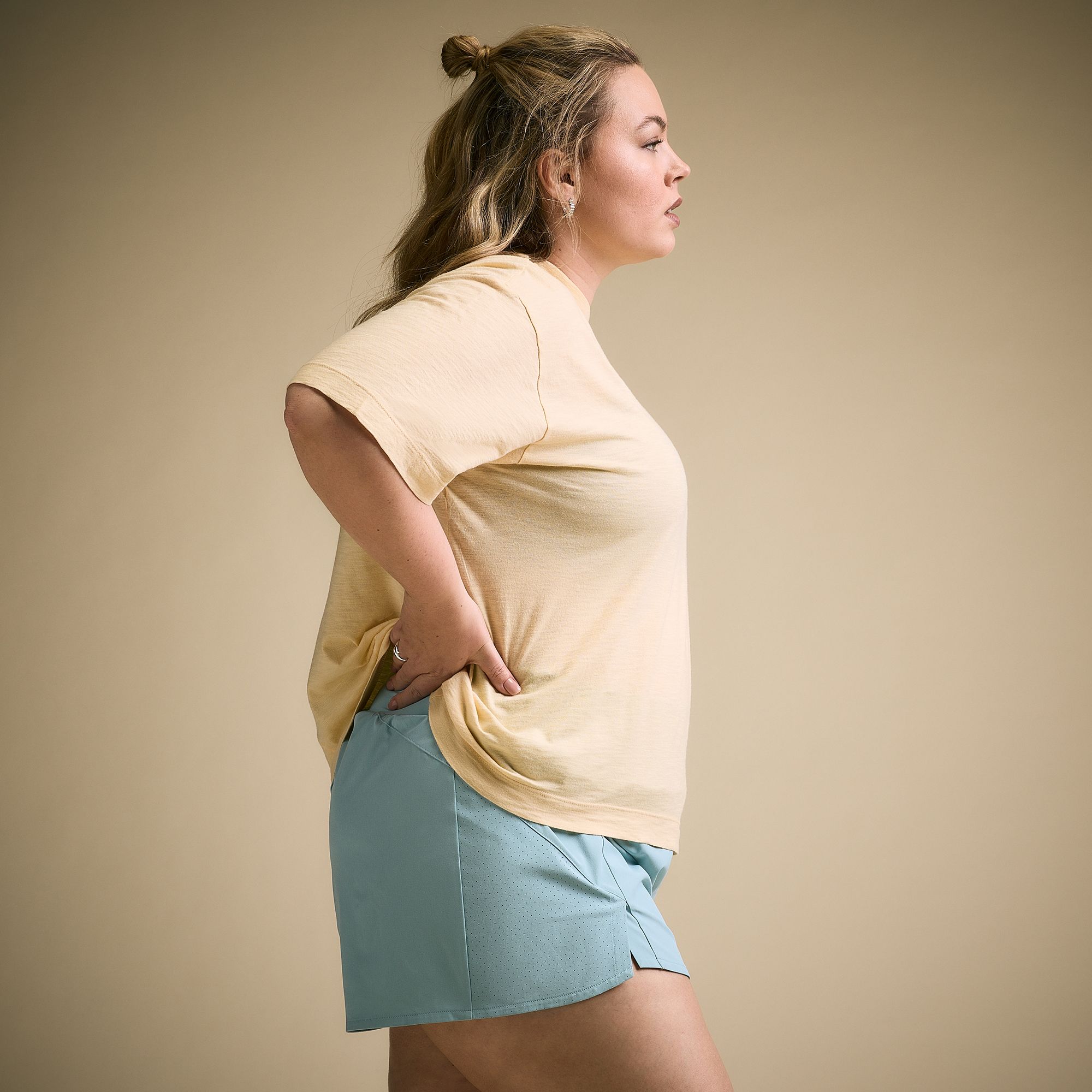 CALIA Women's Everyday Slub Boxy Crew product image