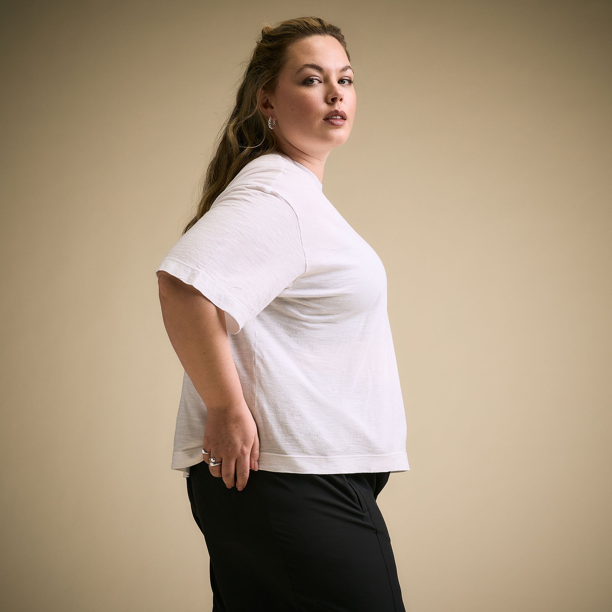 CALIA Women's Everyday Slub Boxy Crew product image