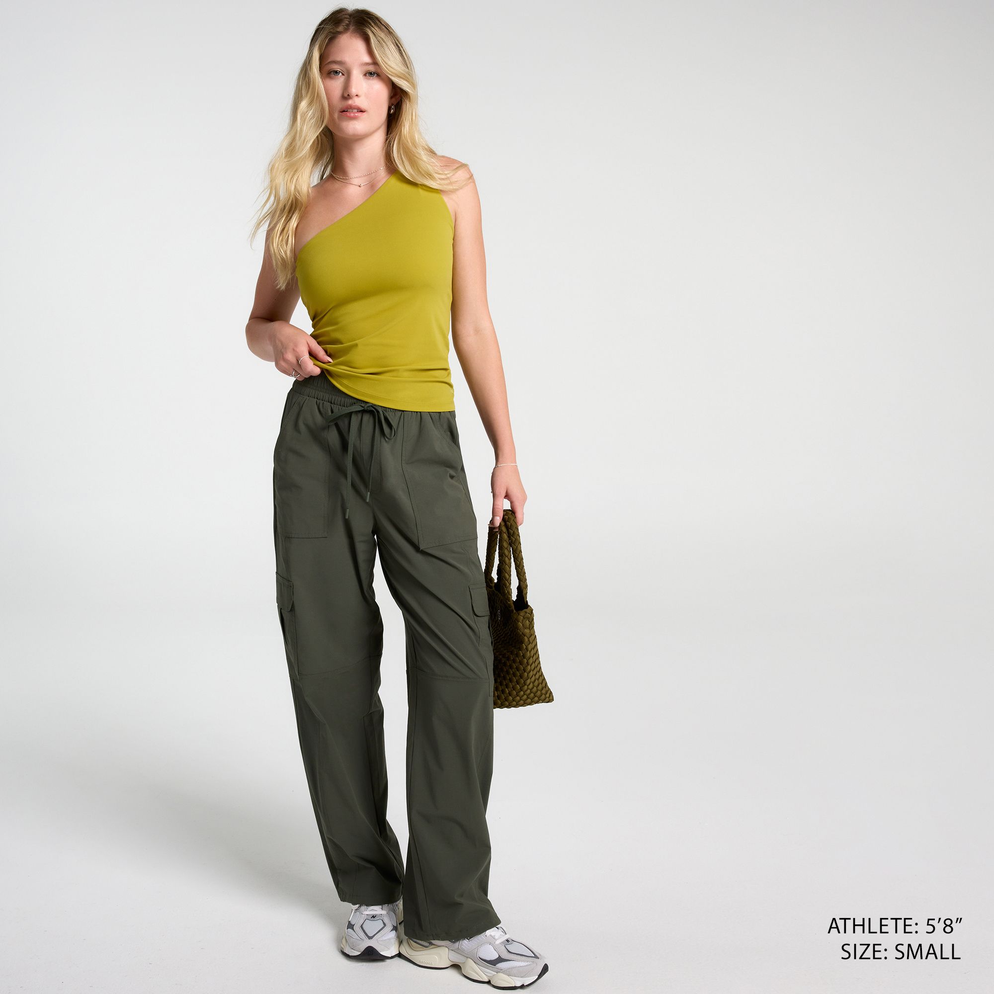 CALIA Women's Effortless Nyluxe Cinch Cargo Pant product image