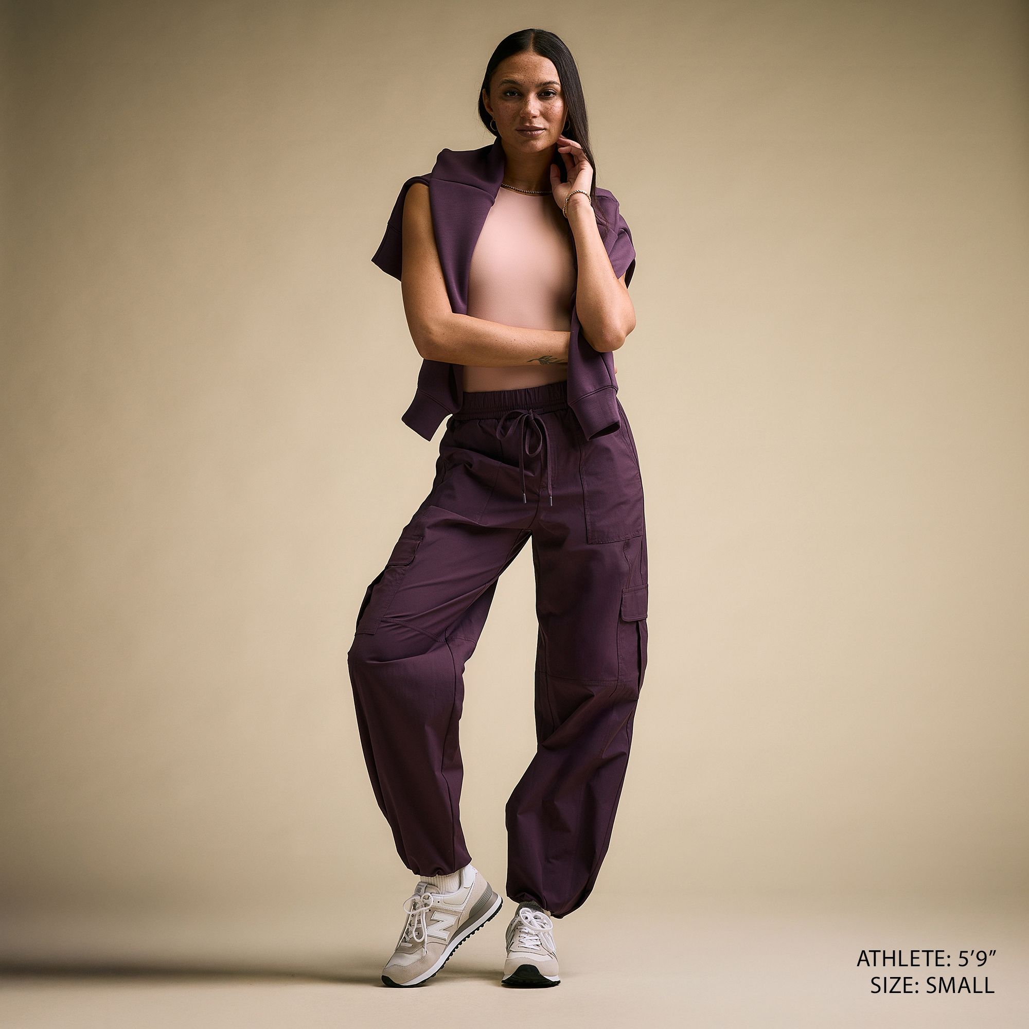 CALIA Women's Effortless Nyluxe Cinch Cargo Pant product image