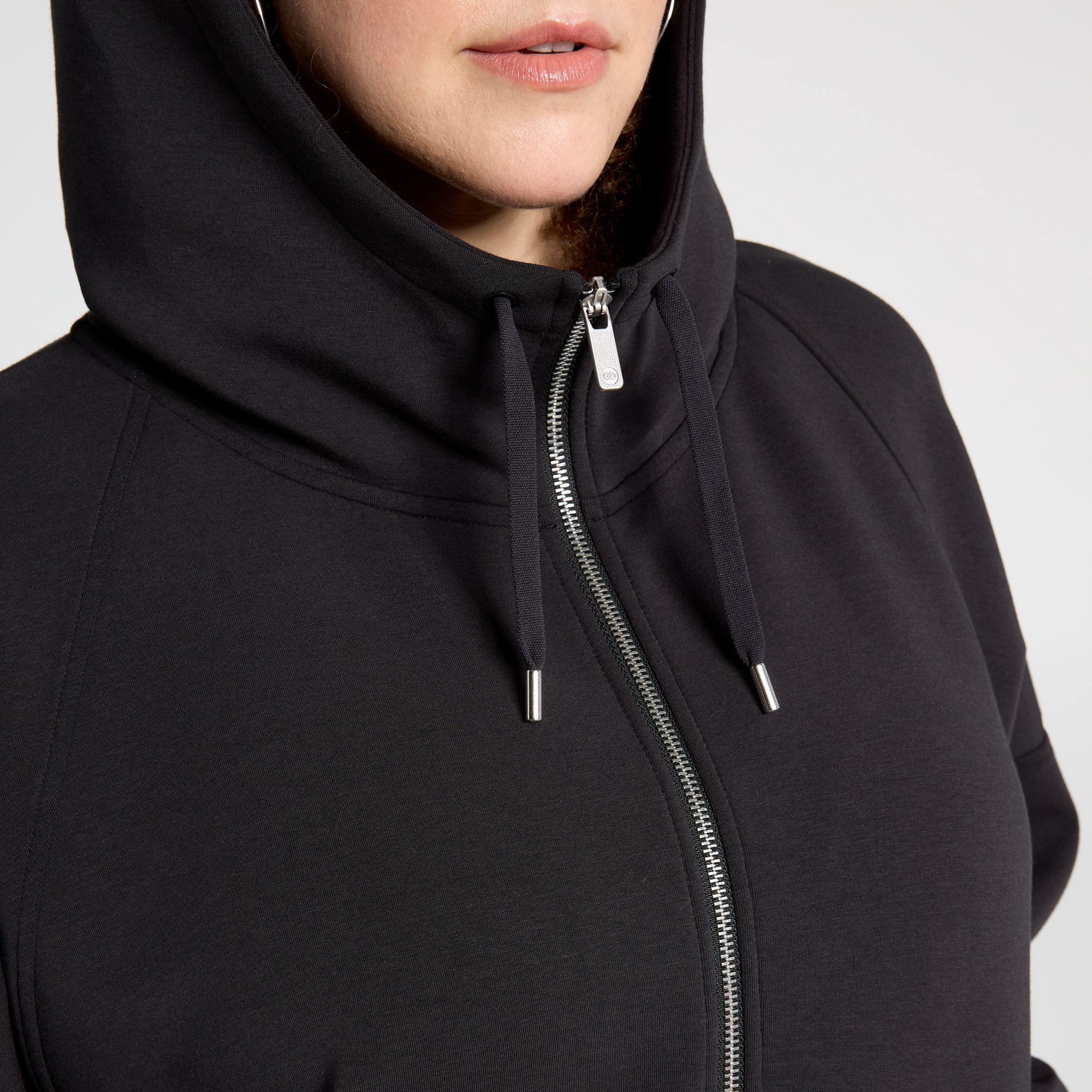 CALIA Women's Soft Scuba Hooded Full Zip product image
