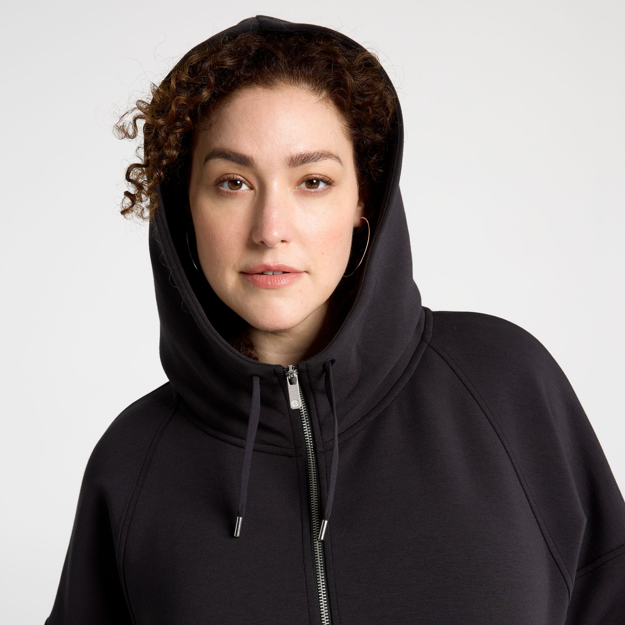 CALIA Women's Soft Scuba Hooded Full Zip product image