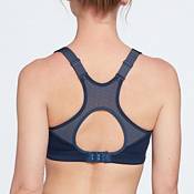Calia by Carrie Underwood Go All Out zip front blush/beige sports bra FLAW
